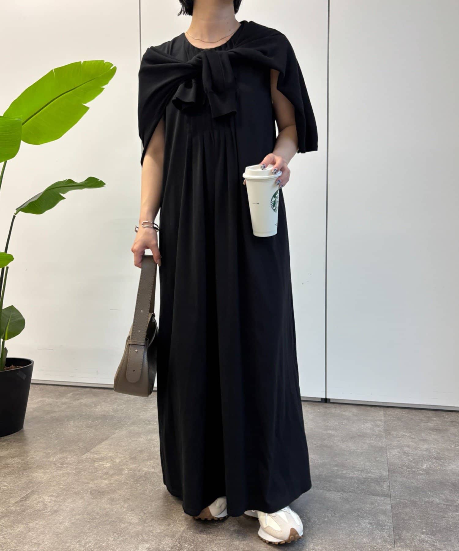 Jena　espace merveilleux(ジェナ　エスパスメルヴェイユ) ピンタックワンピース