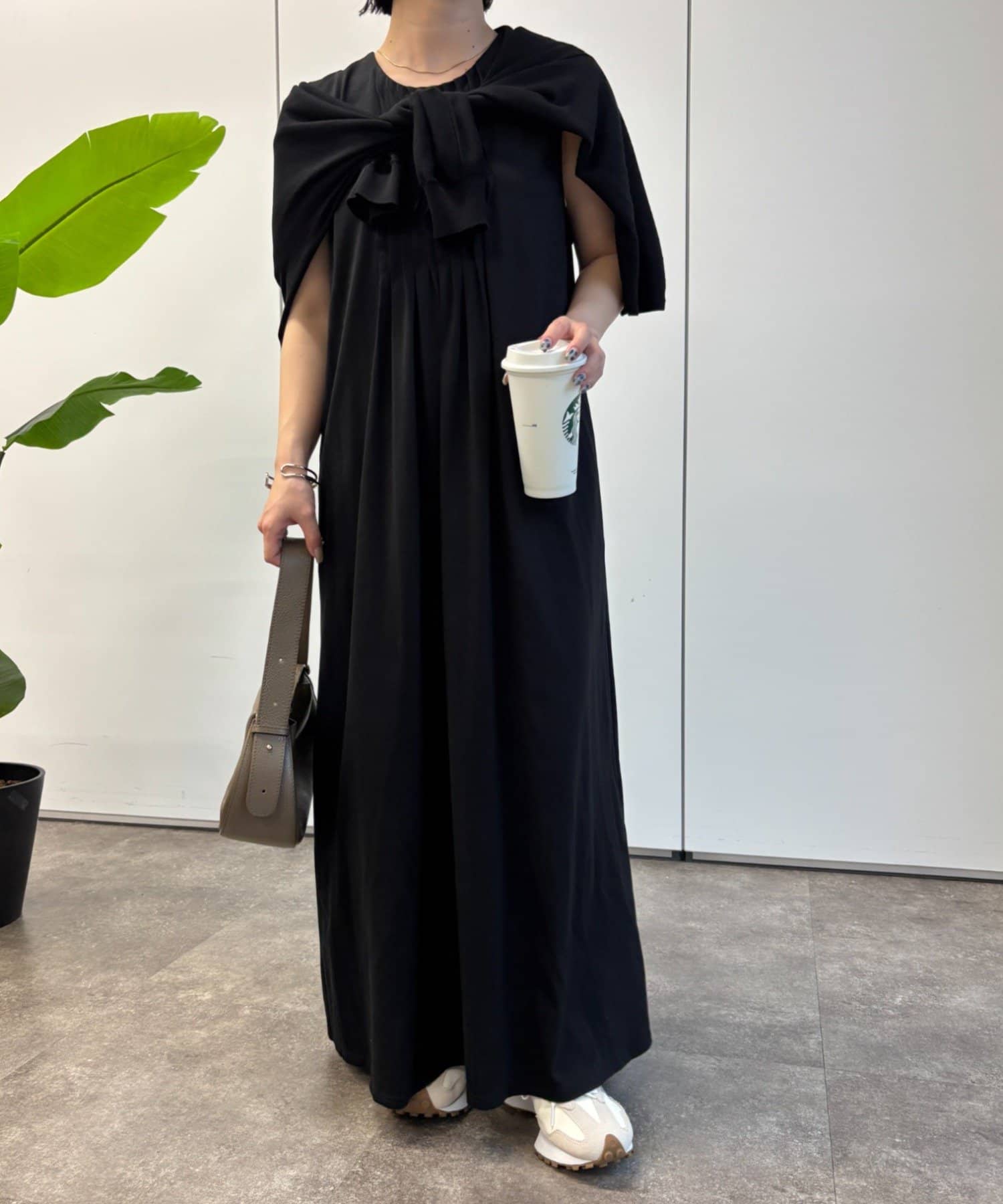 Jena　espace merveilleux(ジェナ　エスパスメルヴェイユ) ピンタックワンピース
