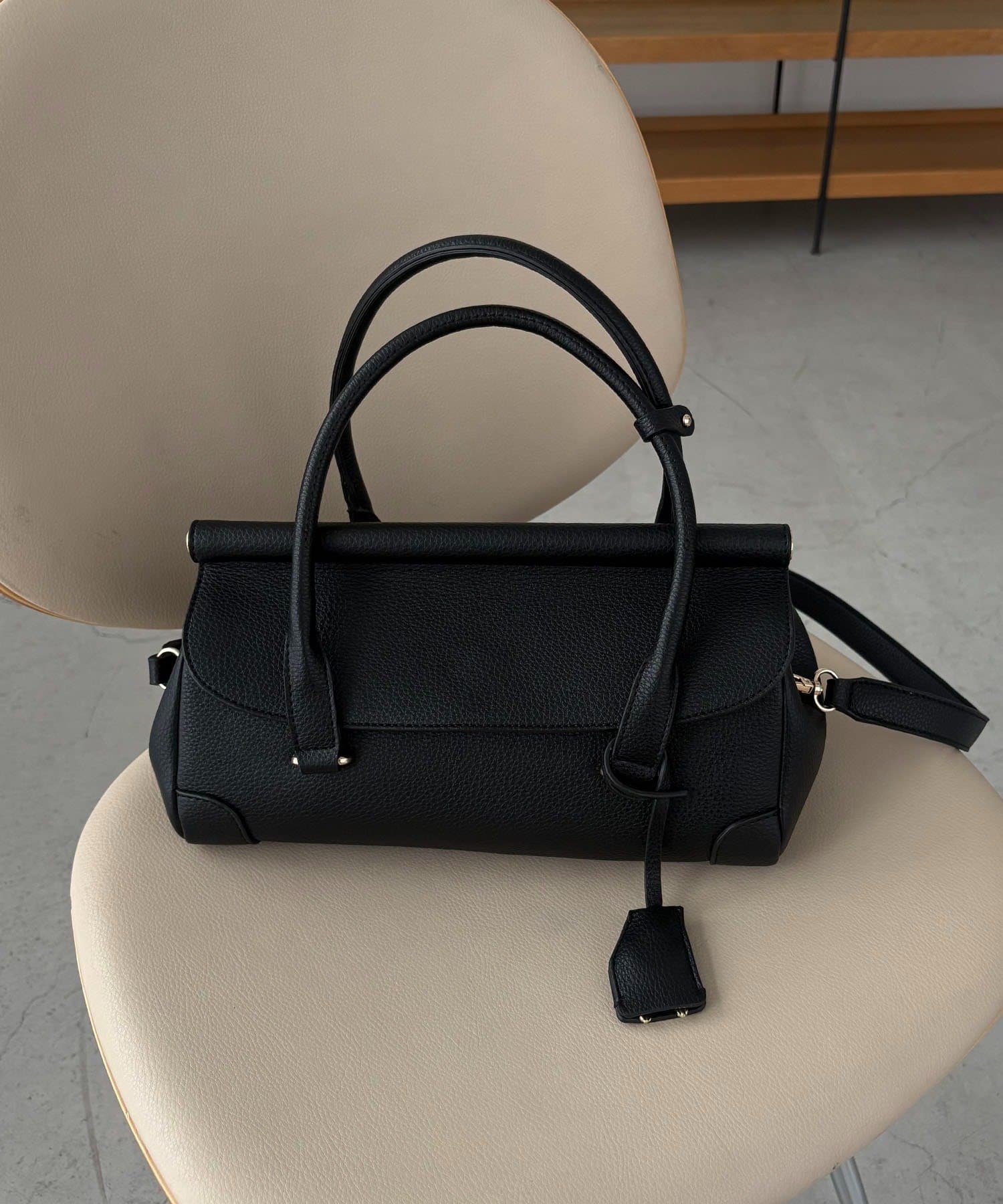 CAPRICIEUX LE'MAGE(カプリシュレマージュ) 2WAYフラップボストンBAG