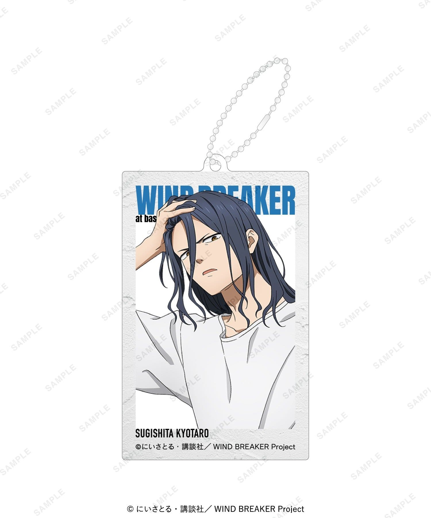 baseyard tokyo(ベースヤード トーキョー) 【WIND BREAKER】アクリルビッグタグ