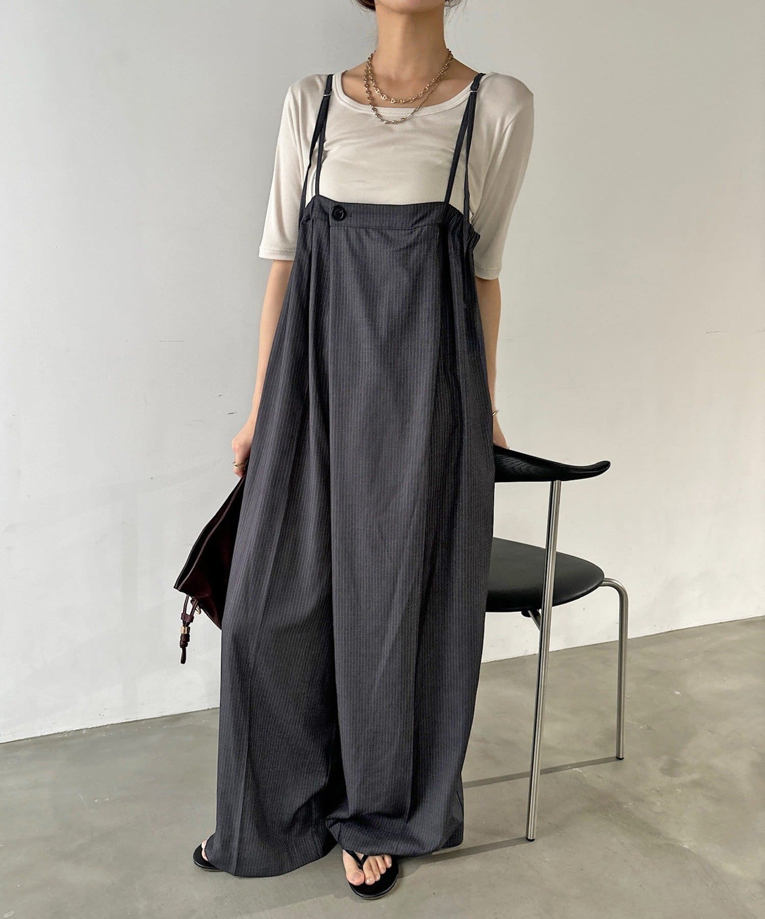 アシメタッククサロペット | DOUDOU(ドゥドゥ)レディース | PAL CLOSET