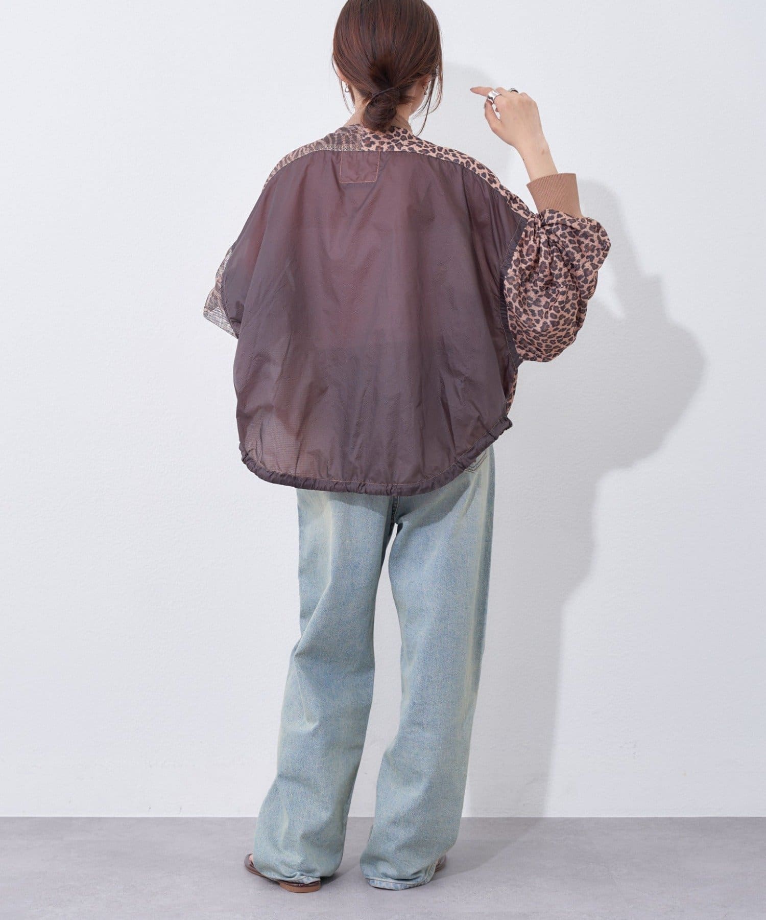 CIAOPANIC TYPY(チャオパニックティピー) 【etsinta】メッシュZIPシャツ