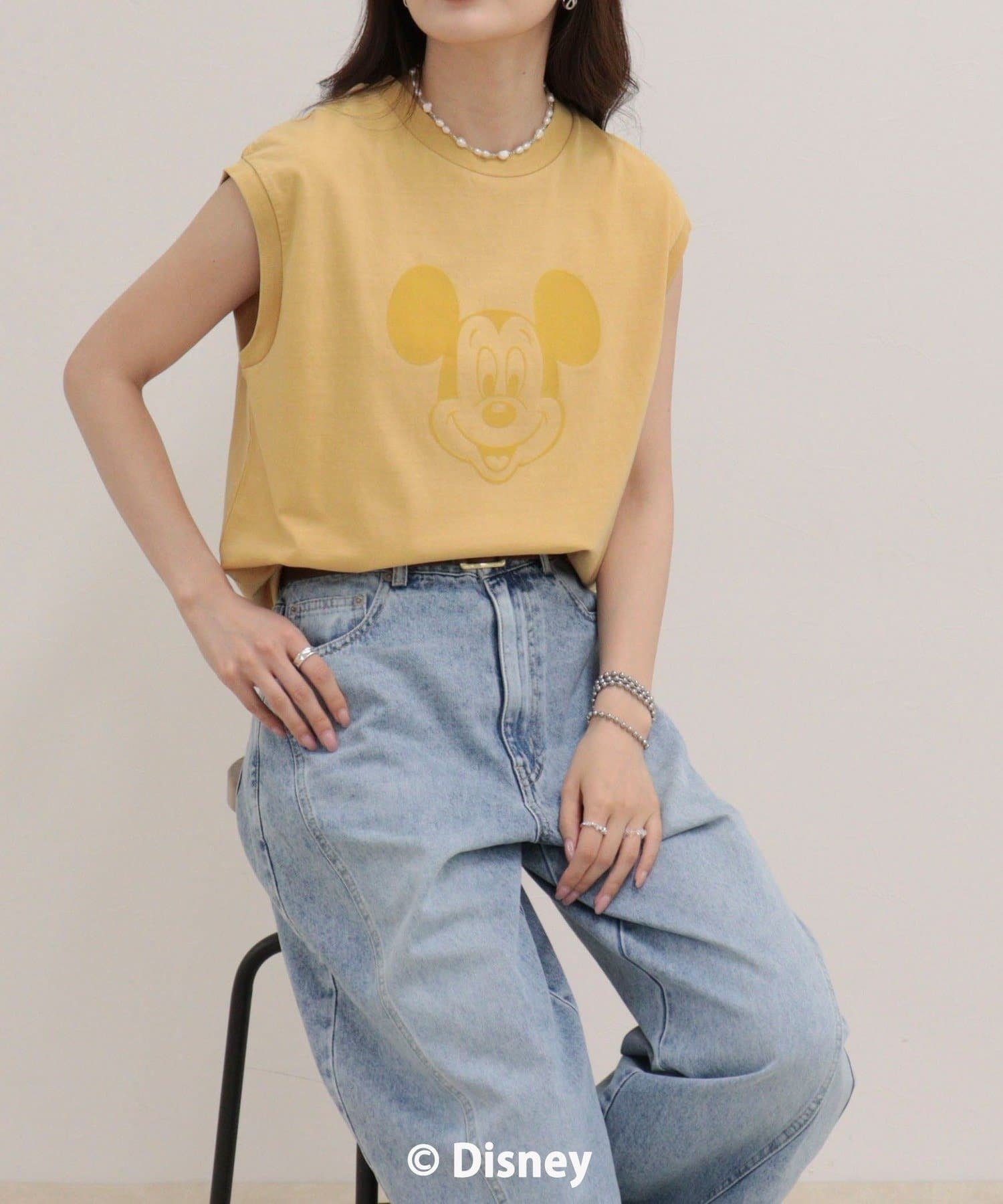 FREDY & GLOSTER(フレディ アンド グロスター) 【GOOD ROCK SPEED】MICKEYノースリーブTシャツ