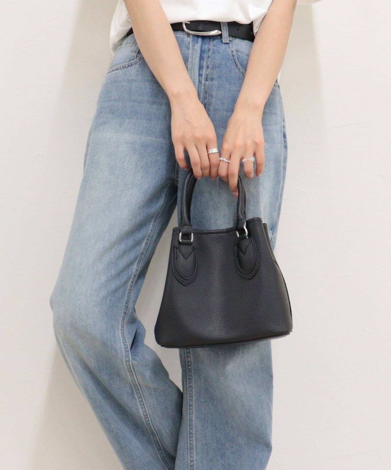 FREDY & GLOSTER(フレディ アンド グロスター) 2wayシボフェイクレザートートバッグ