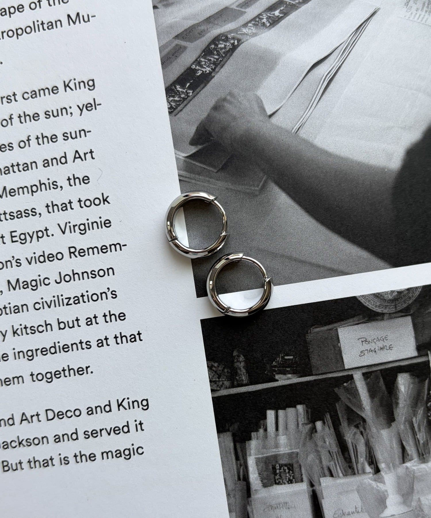 Lattice(ラティス) ＜ステンレス＞フープピアス