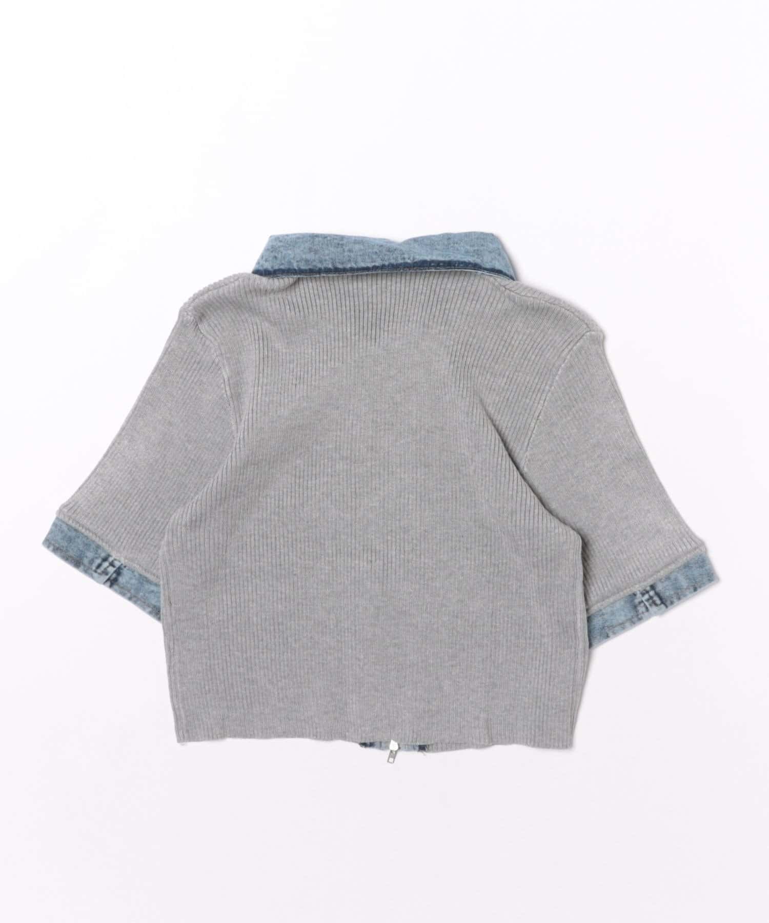 continuer】デニムドッキングWZIP | NICE CLAUP / OLIVE des OLIVE