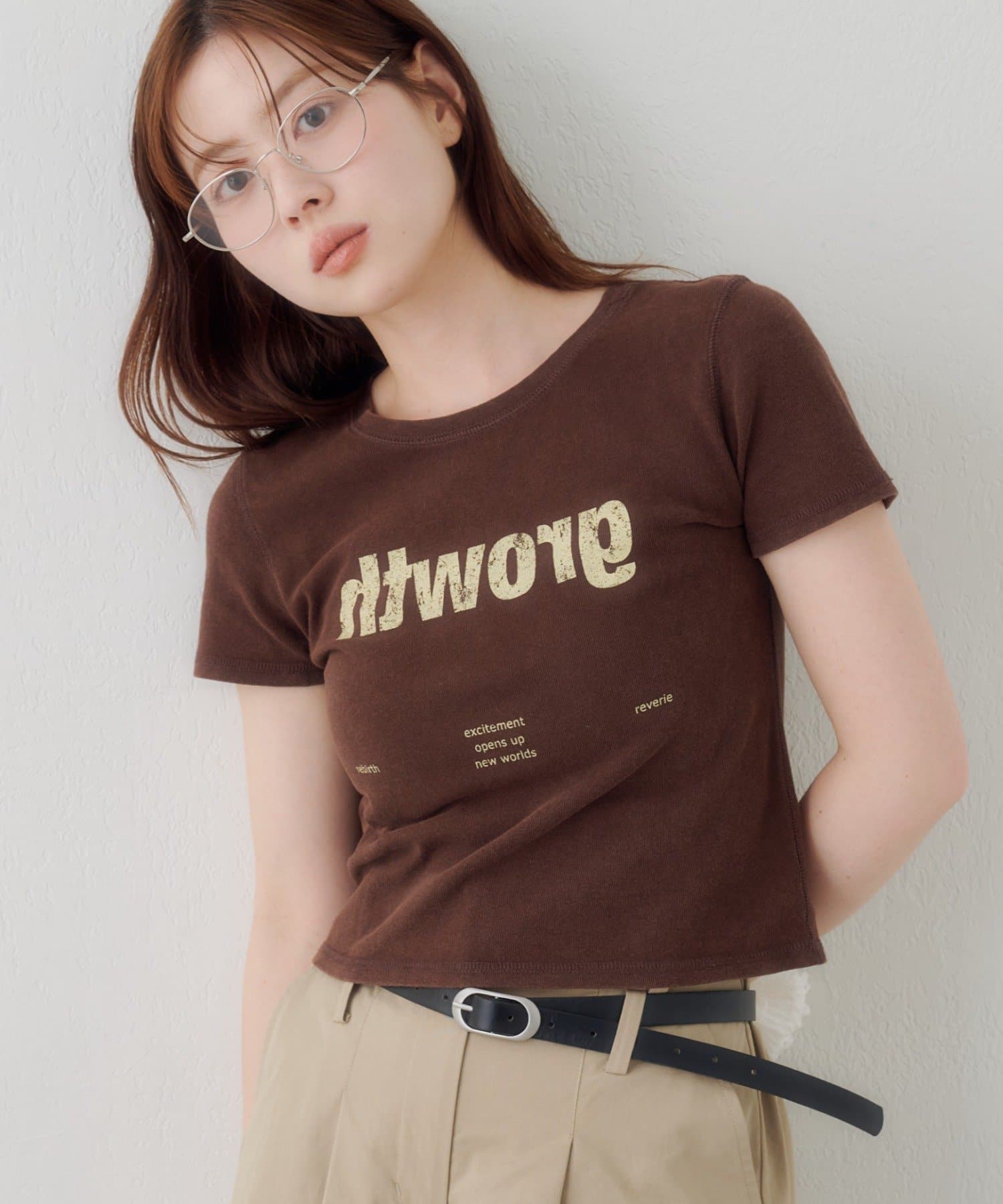 Kastane(カスタネ) 【S.Mサイズ展開】Newヴィンテージ加工ロゴTEE