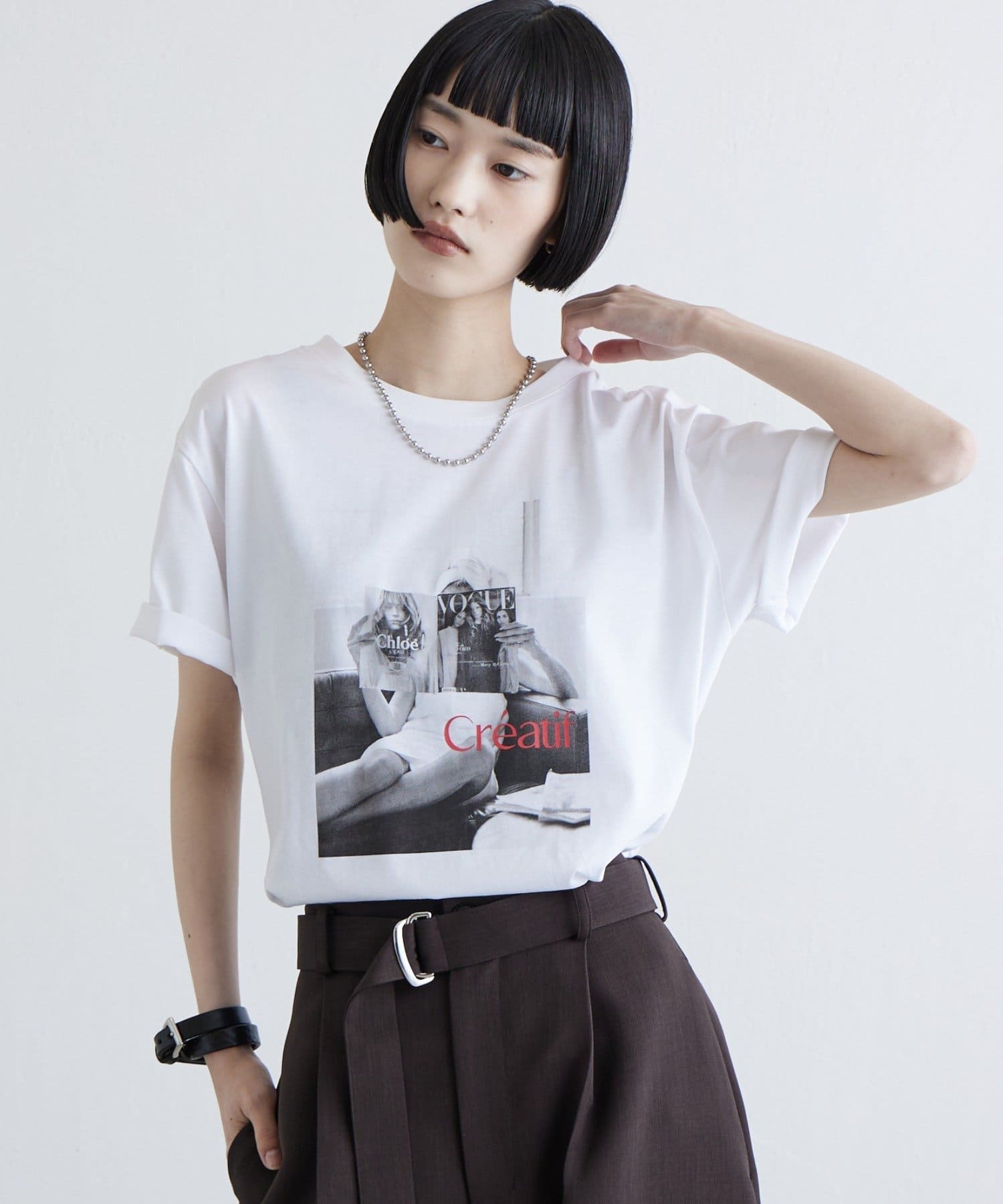 Lui's(ルイス) シルケットフォトTシャツ