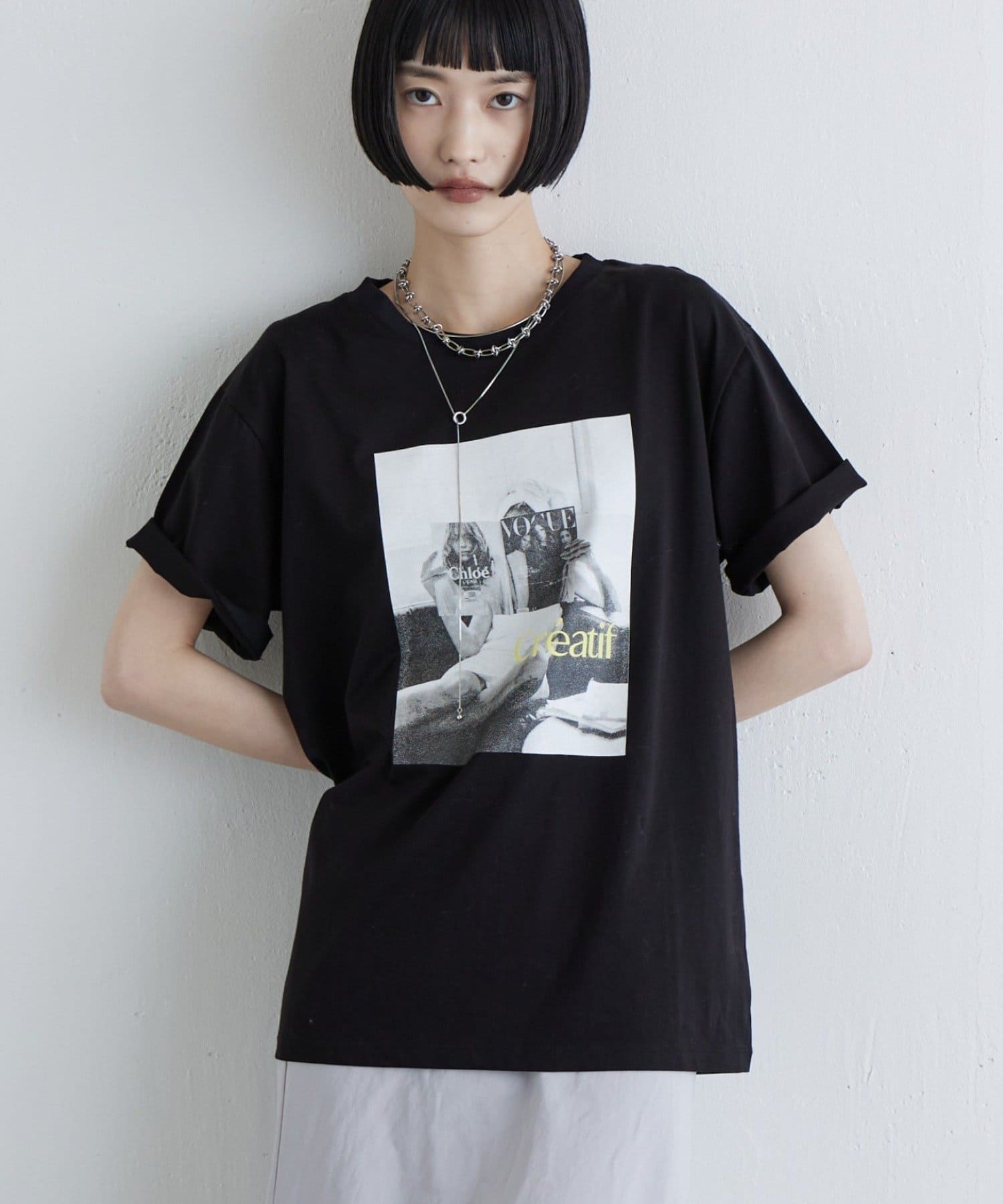 Lui's(ルイス) シルケットフォトTシャツ