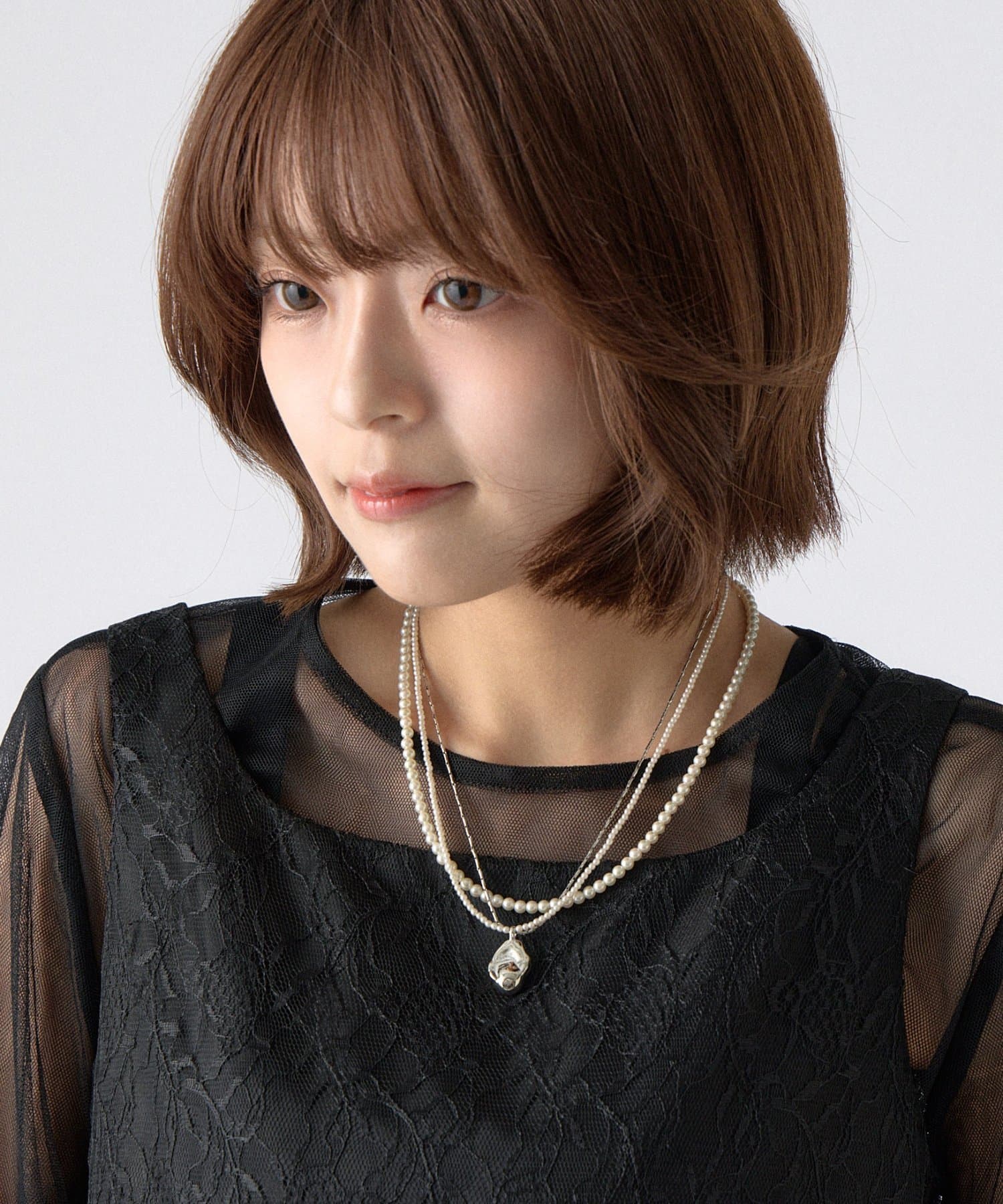 -goocy-(グーシー) レイヤーチャームネックレス