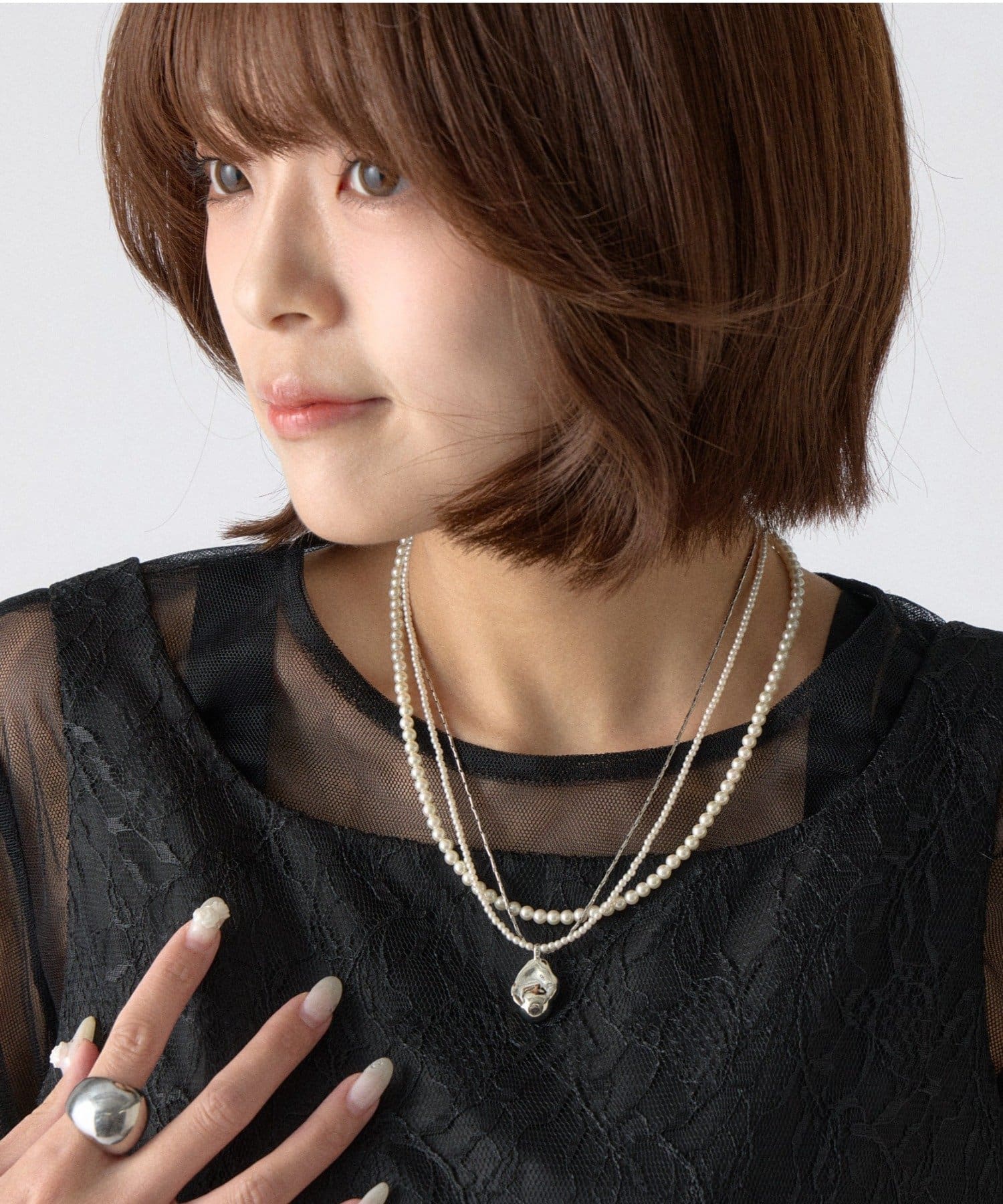 -goocy-(グーシー) レイヤーチャームネックレス