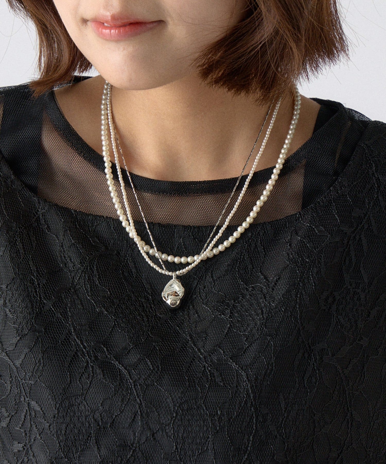-goocy-(グーシー) レイヤーチャームネックレス