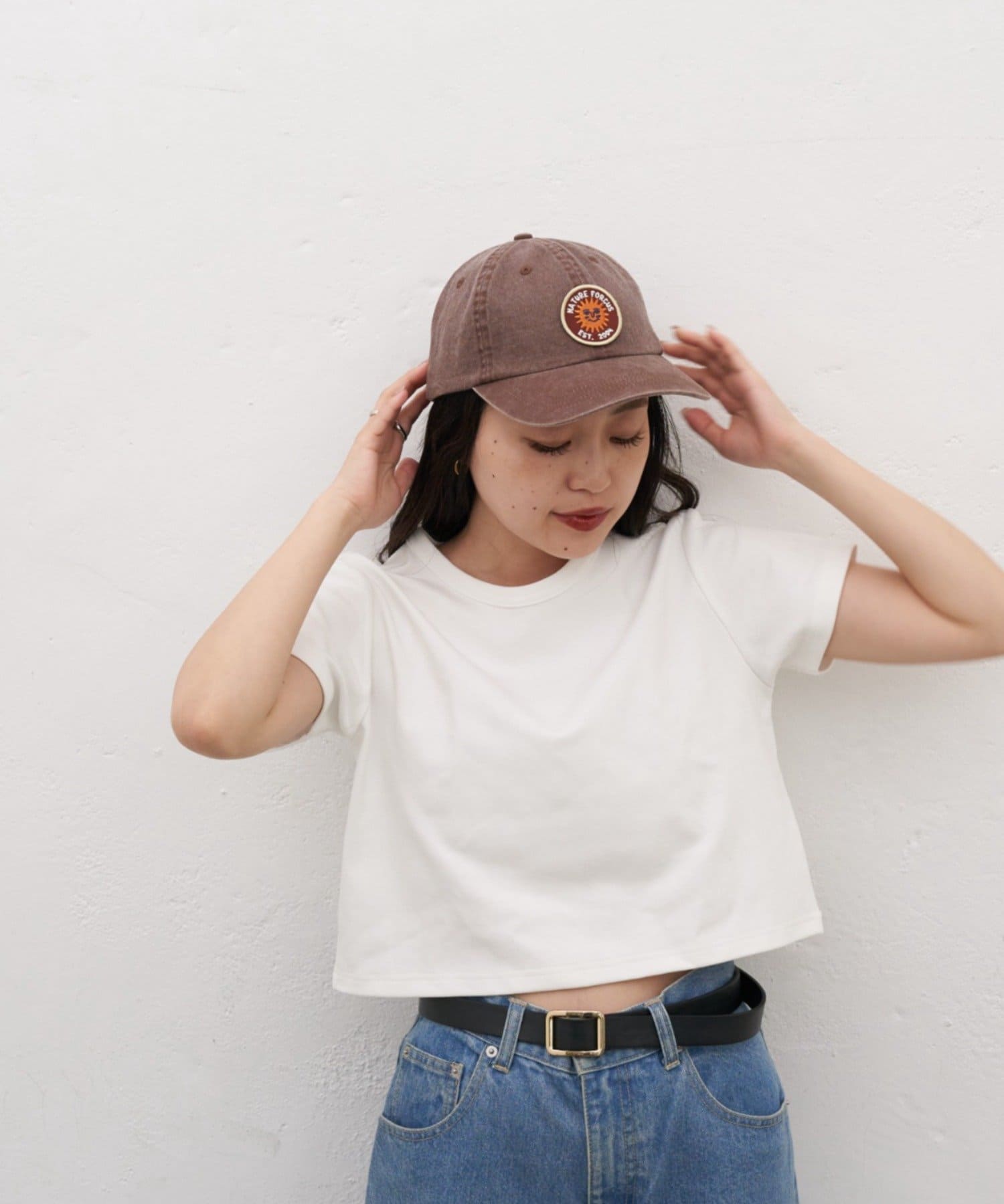 CIAOPANIC TYPY(チャオパニックティピー) :ピグメント加工ワッペンキャップ