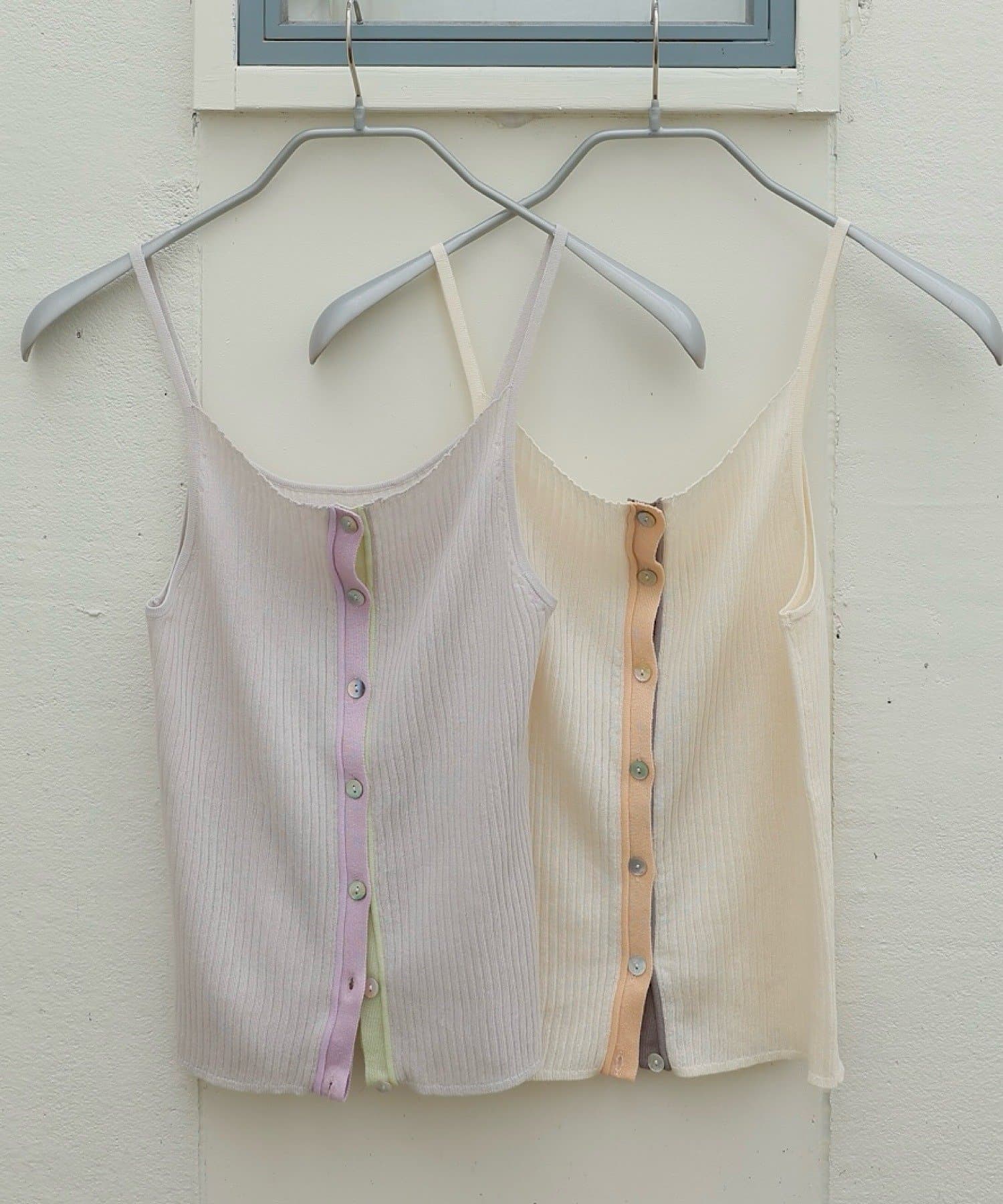Kastane(カスタネ) 【CINAMOD】 RIB KNIT CAMISOLE