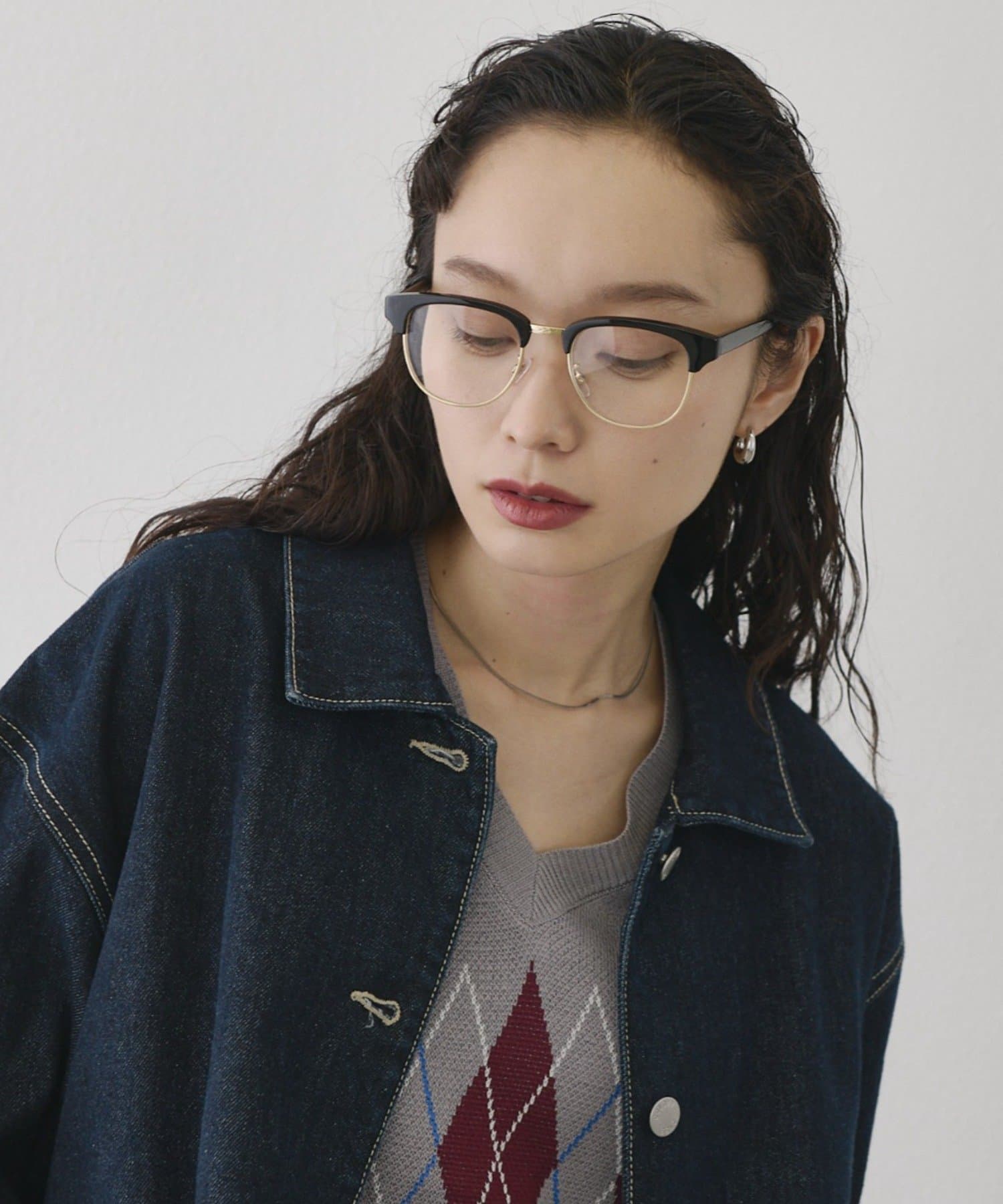 COLONY 2139(コロニー トゥーワンスリーナイン) 【UNISEX】サーモントハーフリムサングラス