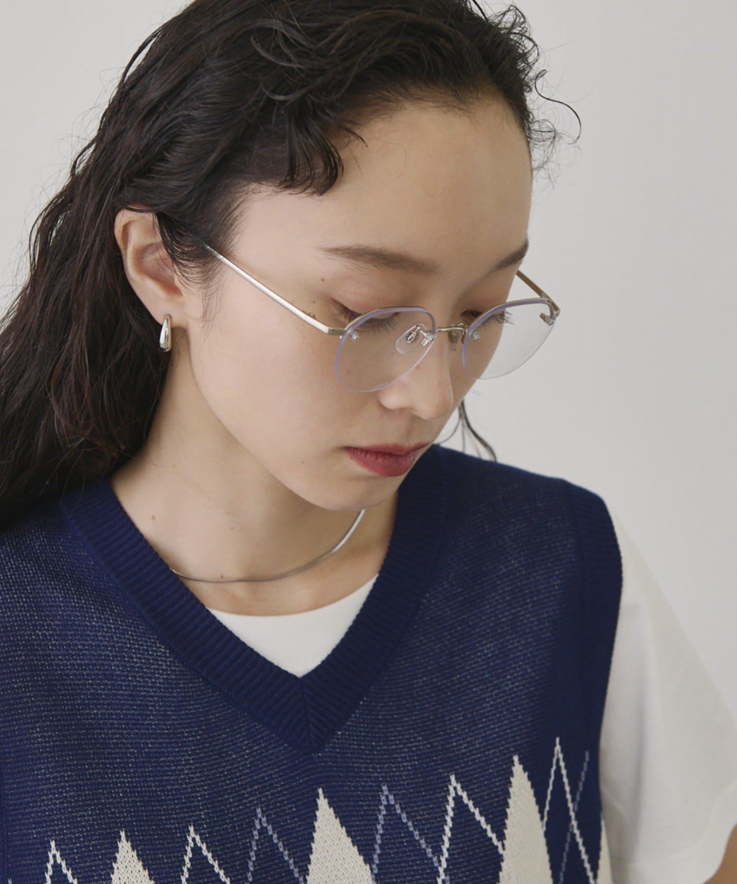 COLONY 2139(コロニー トゥーワンスリーナイン) 【UNISEX】バックハーフリムサングラス