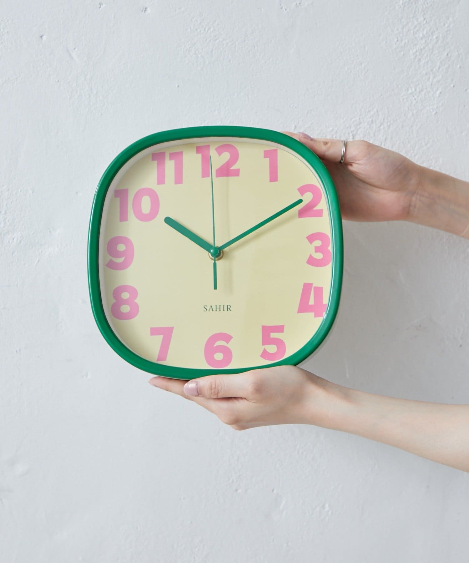BIRTHDAY BAR(バースデイバー) 【SAHIR サヒール】Square Wallclock スクエア掛け時計
