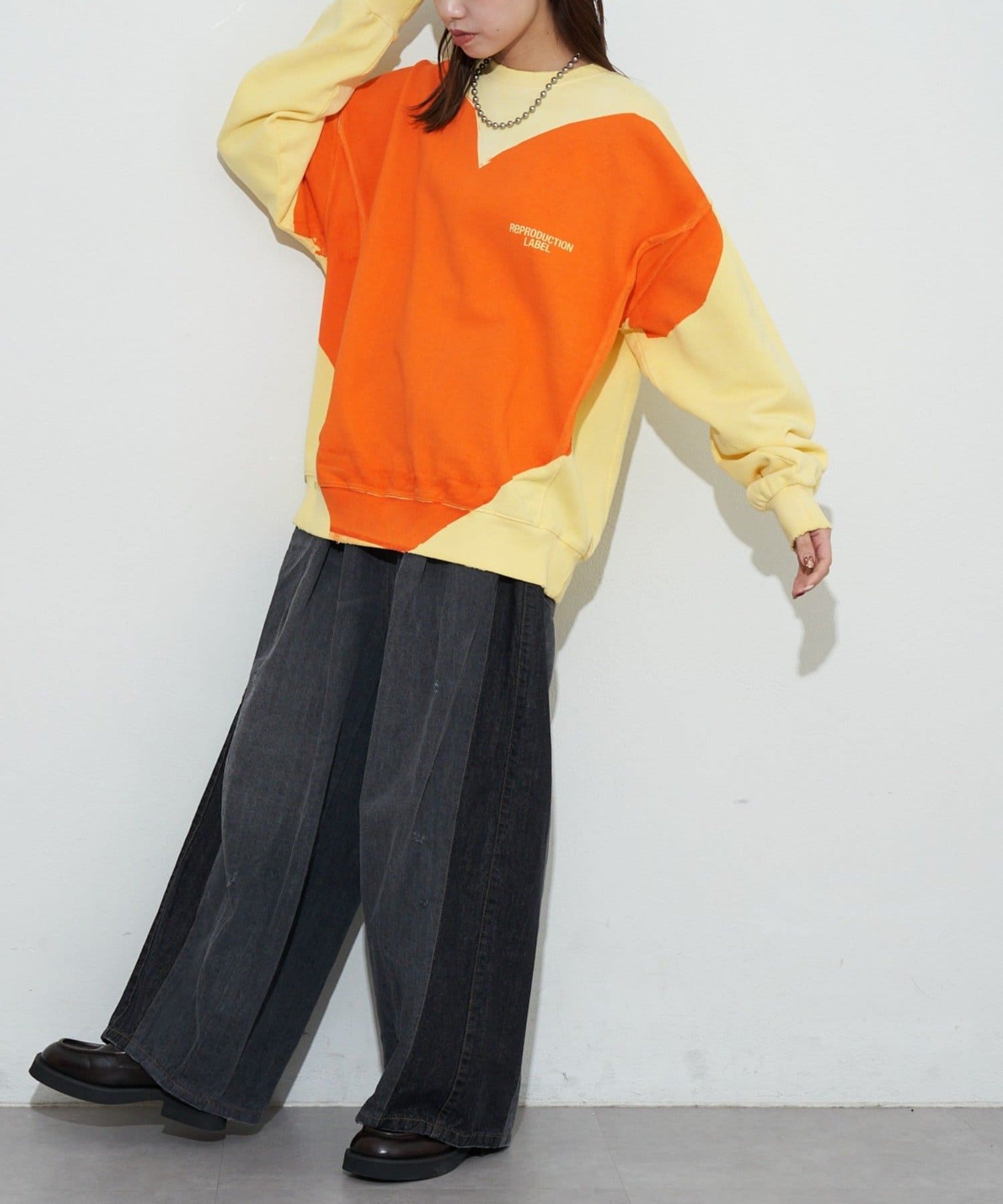OUTLET(アウトレット) 【Ciaopanic】【RePRO】セットインスウェット