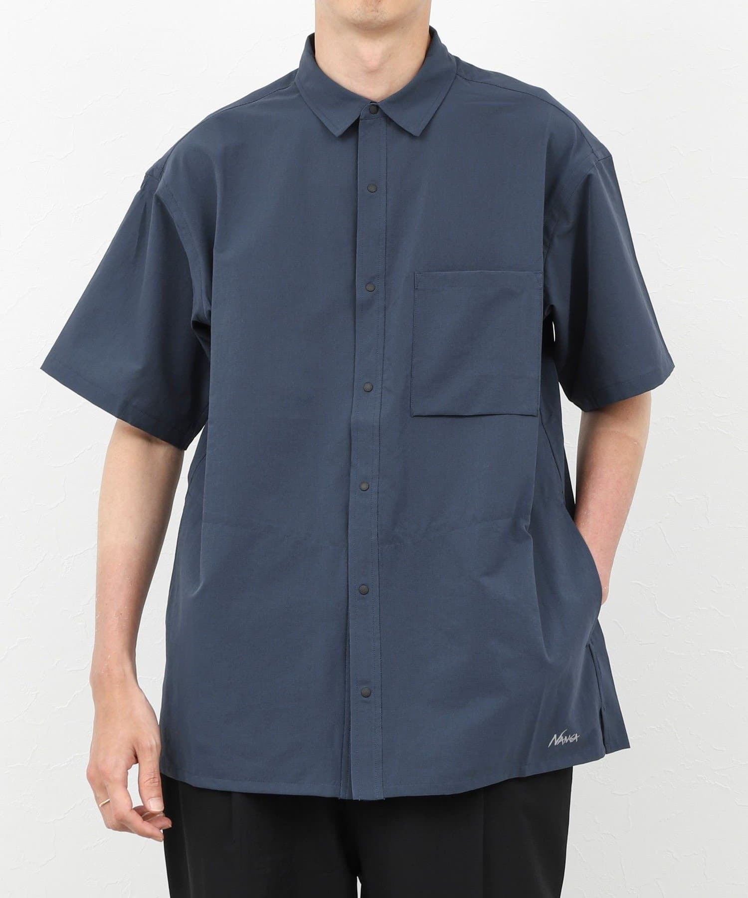 NOLLEY'S(ノーリーズ) 《セットアップ対応》【NANGA】DotAir COMFY S/S SHIRT