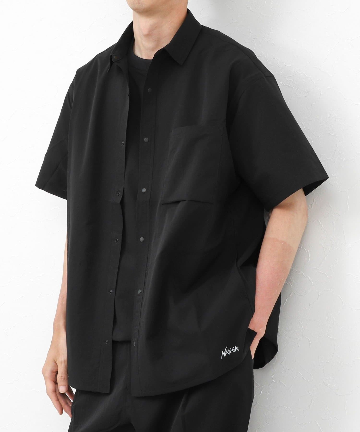 NOLLEY'S(ノーリーズ) 《セットアップ対応》【NANGA】DotAir COMFY S/S SHIRT
