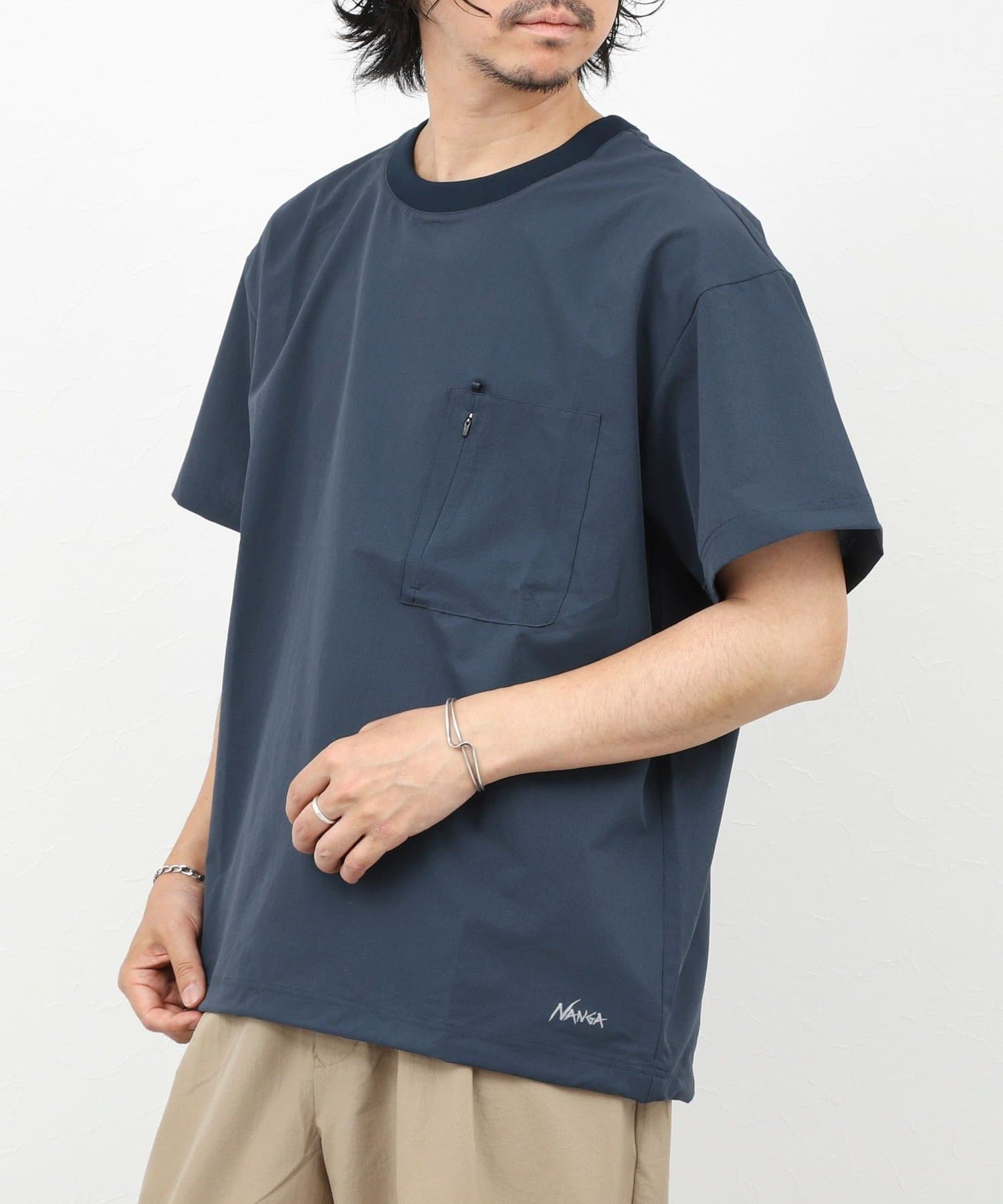 NOLLEY'S(ノーリーズ) 《セットアップ対応》【NANGA】DotAir COMFY TEE