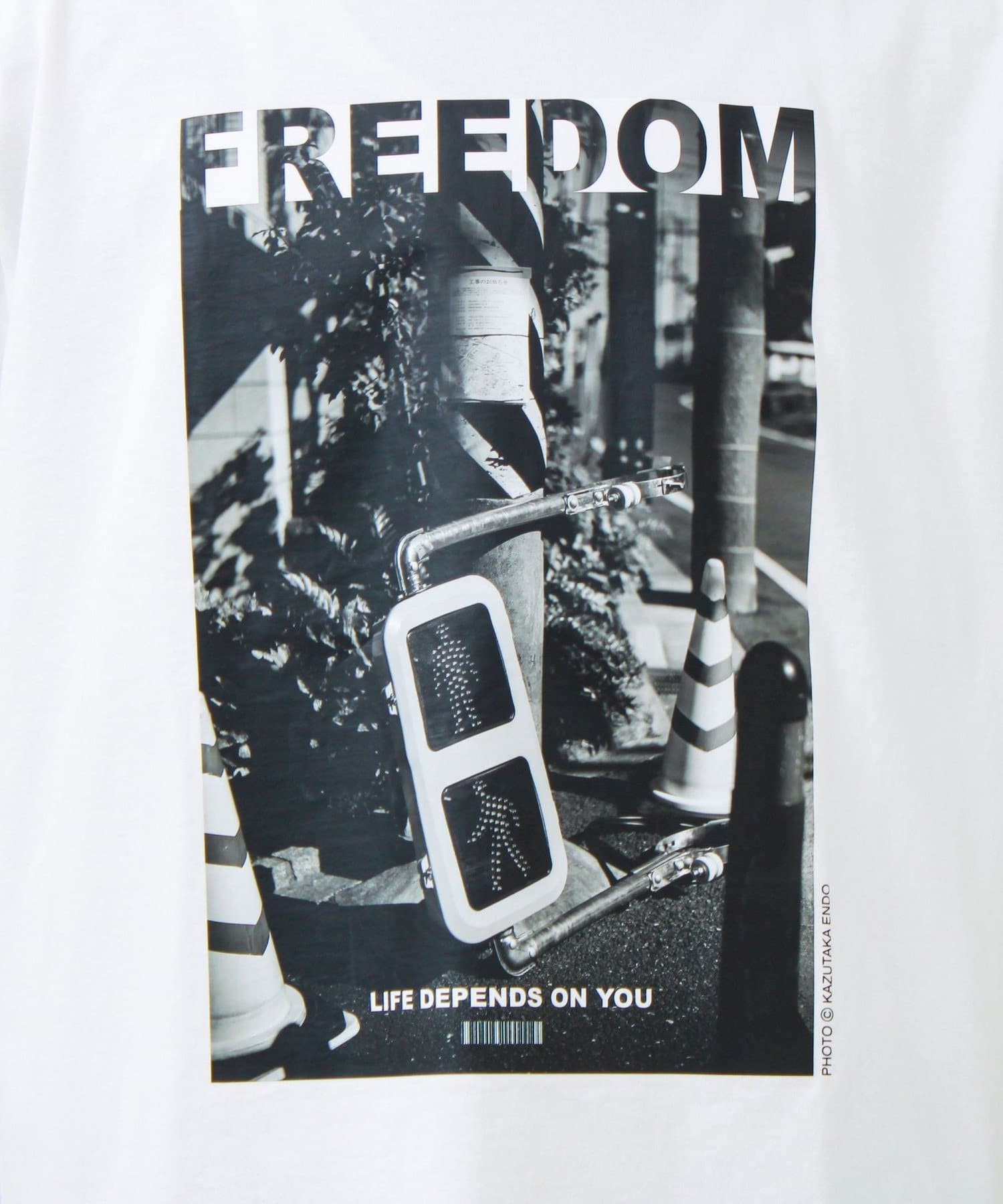 FREDY & GLOSTER(フレディ アンド グロスター) 【1枚でキマる主役TEE】フォト×メッセージプリントTEE