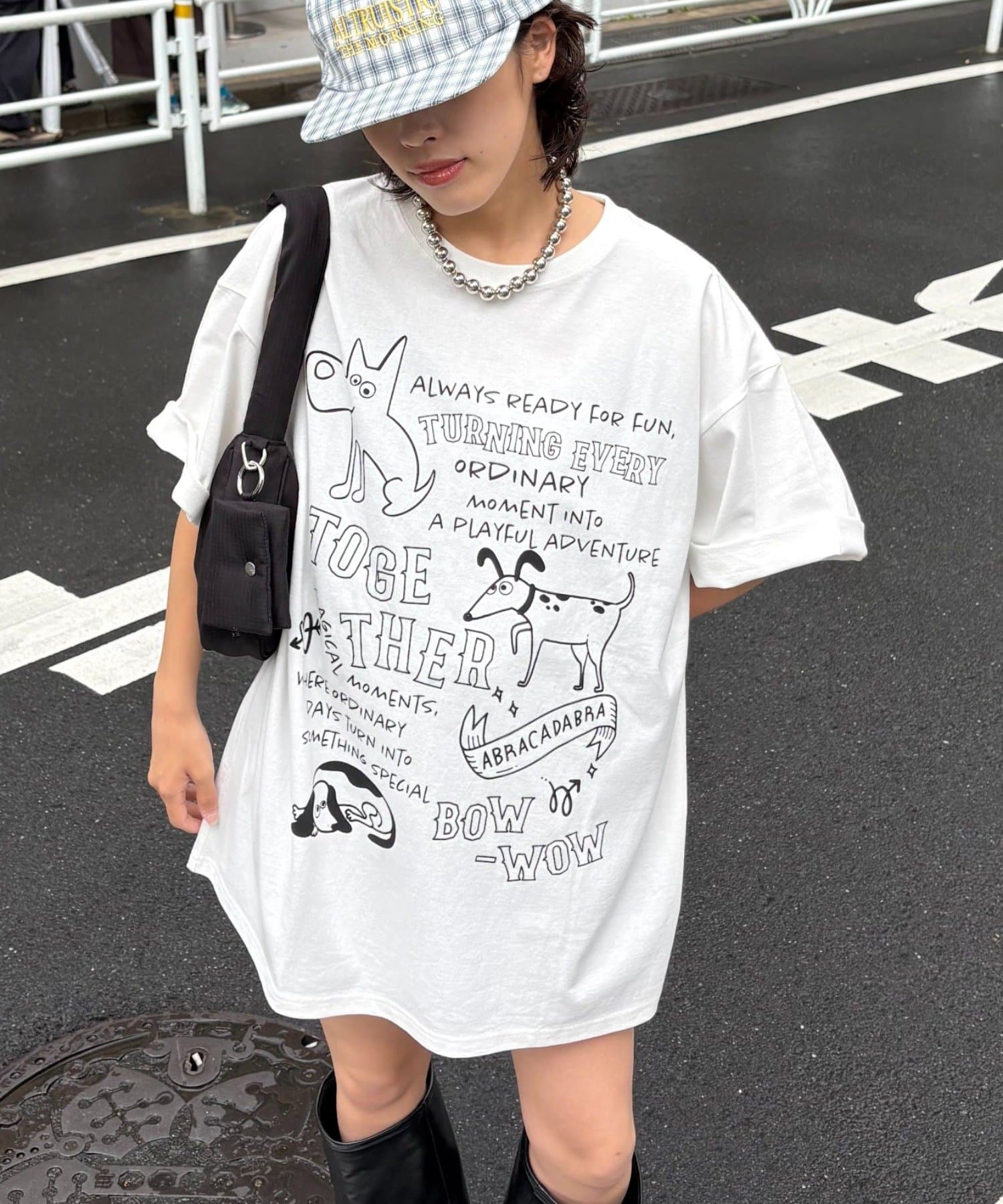 CIAOPANIC TYPY(チャオパニックティピー) 【UNISEX】アソート落書きBIGロゴTEE