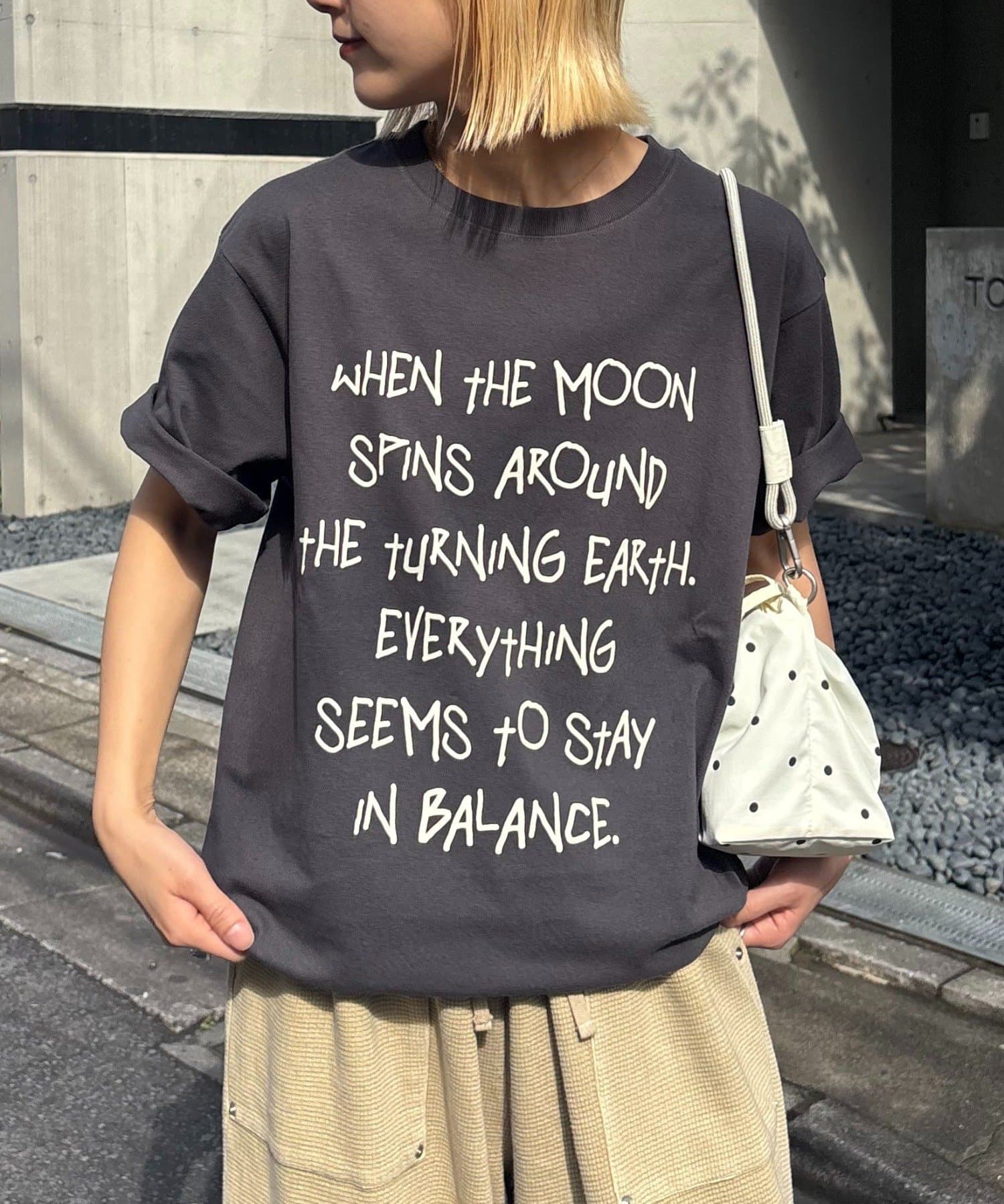 CIAOPANIC TYPY(チャオパニックティピー) 【WEB限定】【UNISEX】手書きメッセージロゴTEE