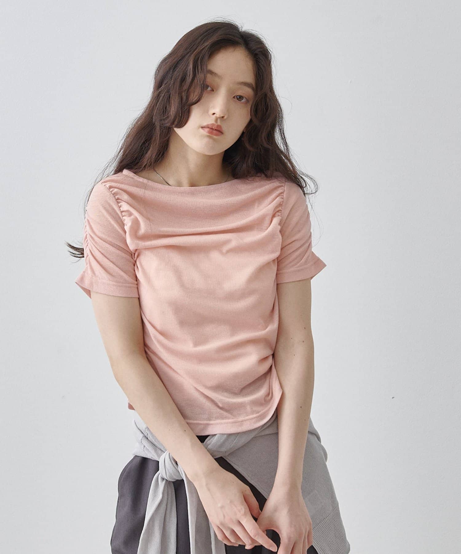 COLONY 2139(コロニー トゥーワンスリーナイン) ギャザーTシャツ