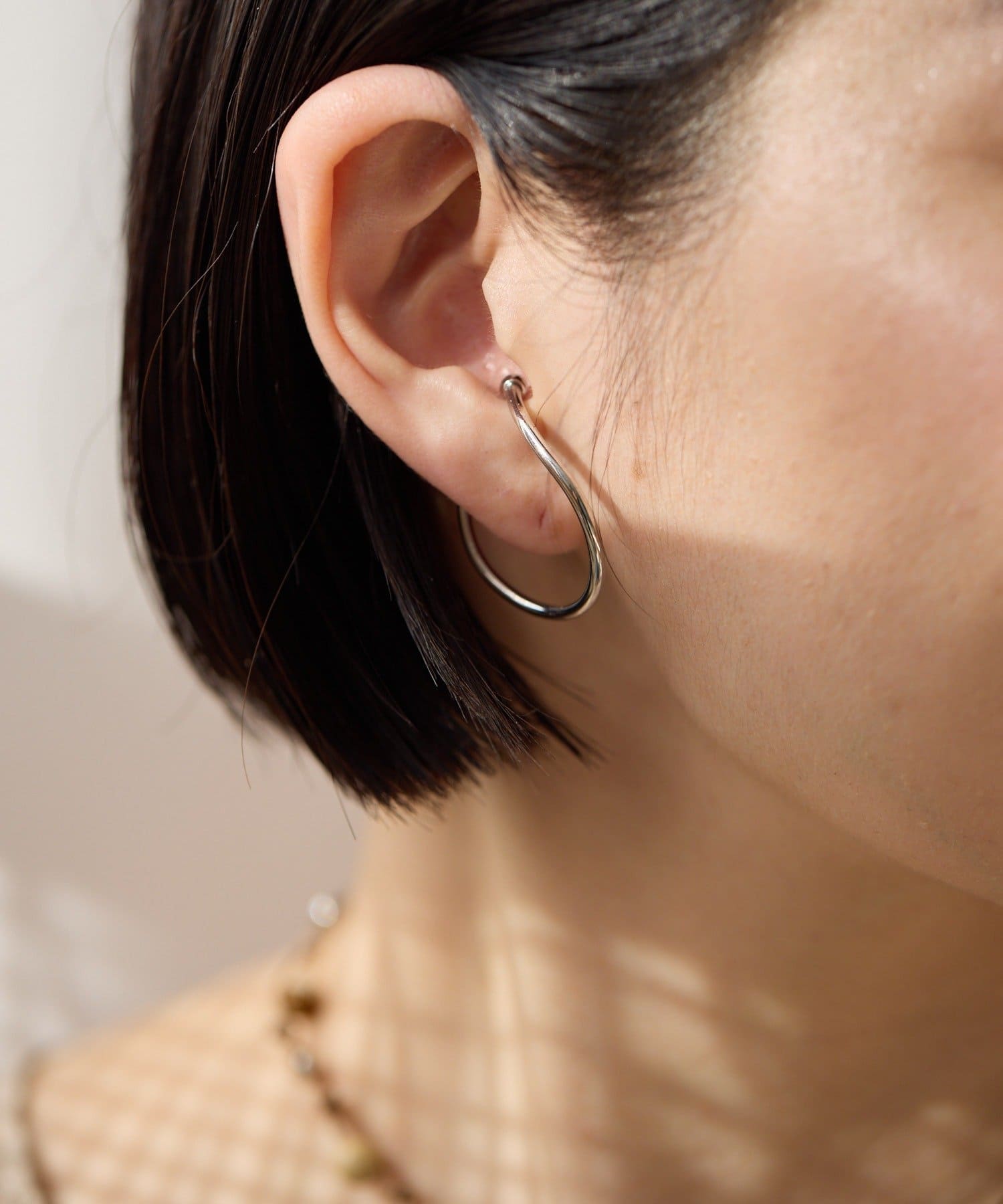 ear PAPILLONNER(イア パピヨネ) SETオーバルフープイヤーカフ