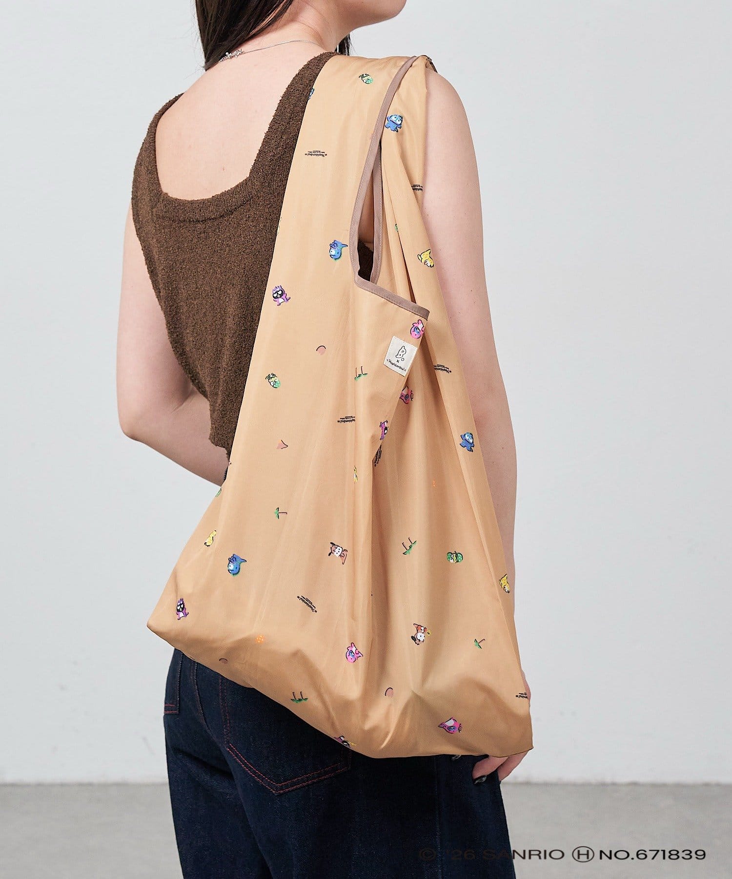 Kastane(カスタネ) 【7.16(木)18:00発売/B Kastane× はぴだんぶい】パッカブルBAG