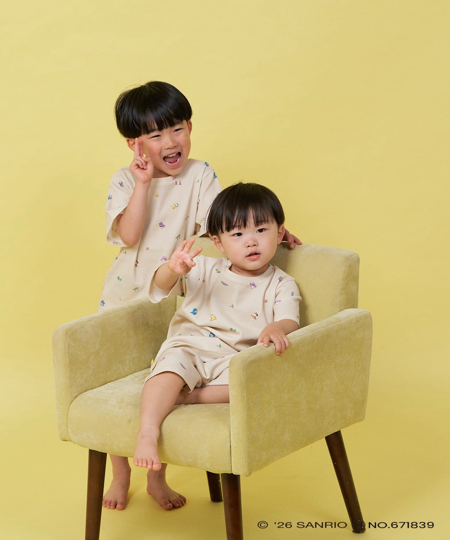 Kastane(カスタネ) 【7.16(木)18:00発売/B Kastane× はぴだんぶい】 ルームウェアPANTS KIDS