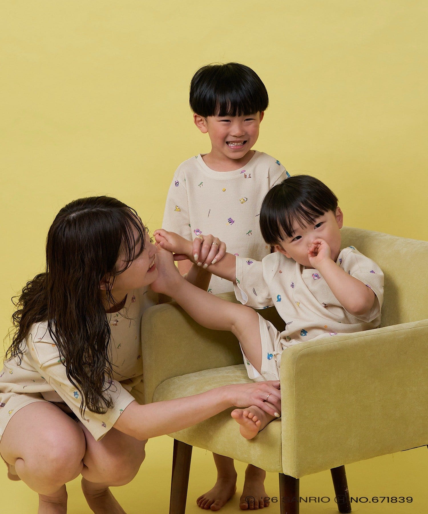 Kastane(カスタネ) 【7.16(木)18:00発売/B Kastane× はぴだんぶい】 ルームウェアPANTS KIDS