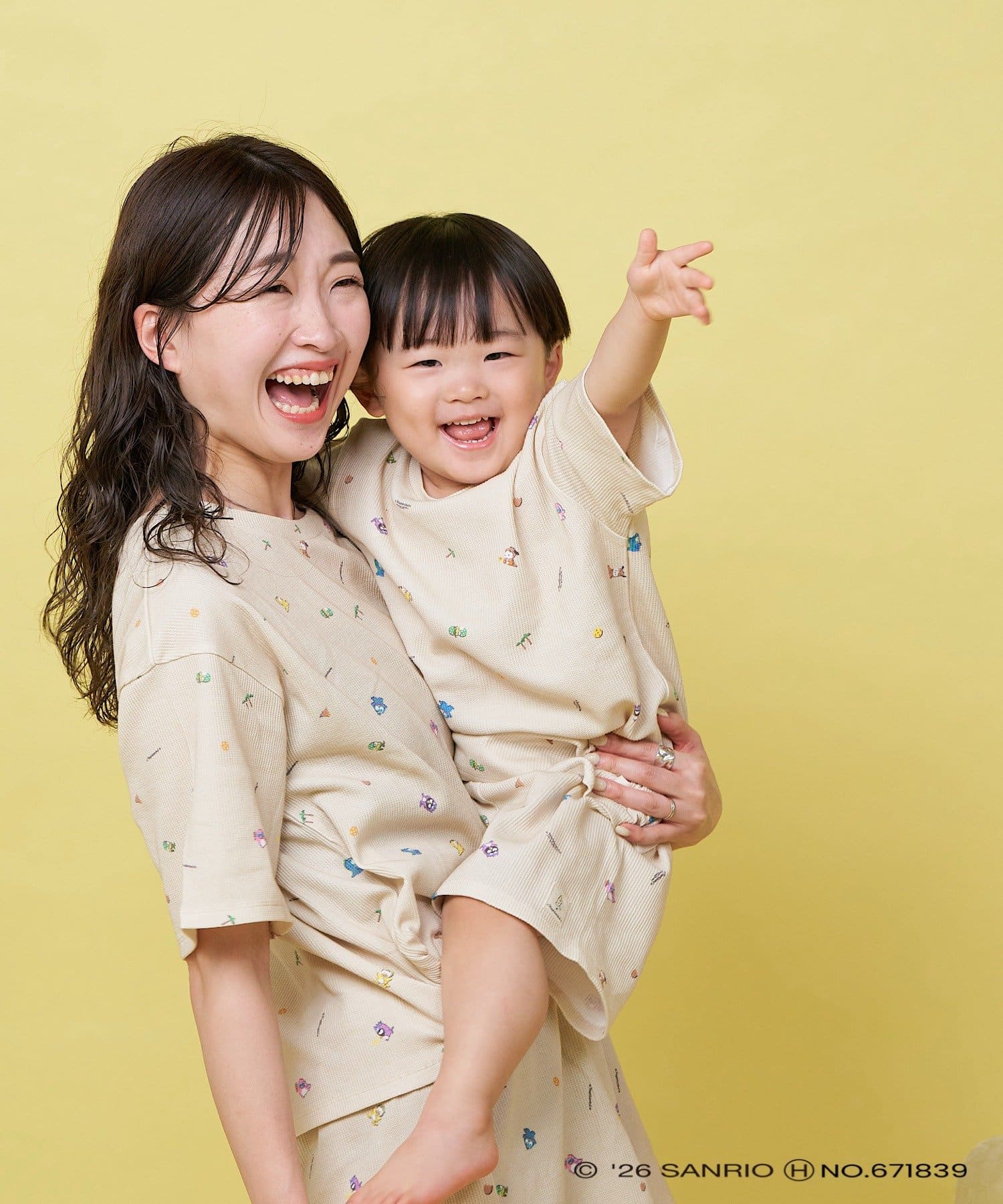 Kastane(カスタネ) 【7.16(木)18:00発売/B Kastane× はぴだんぶい】ルームウェアTEE KIDS