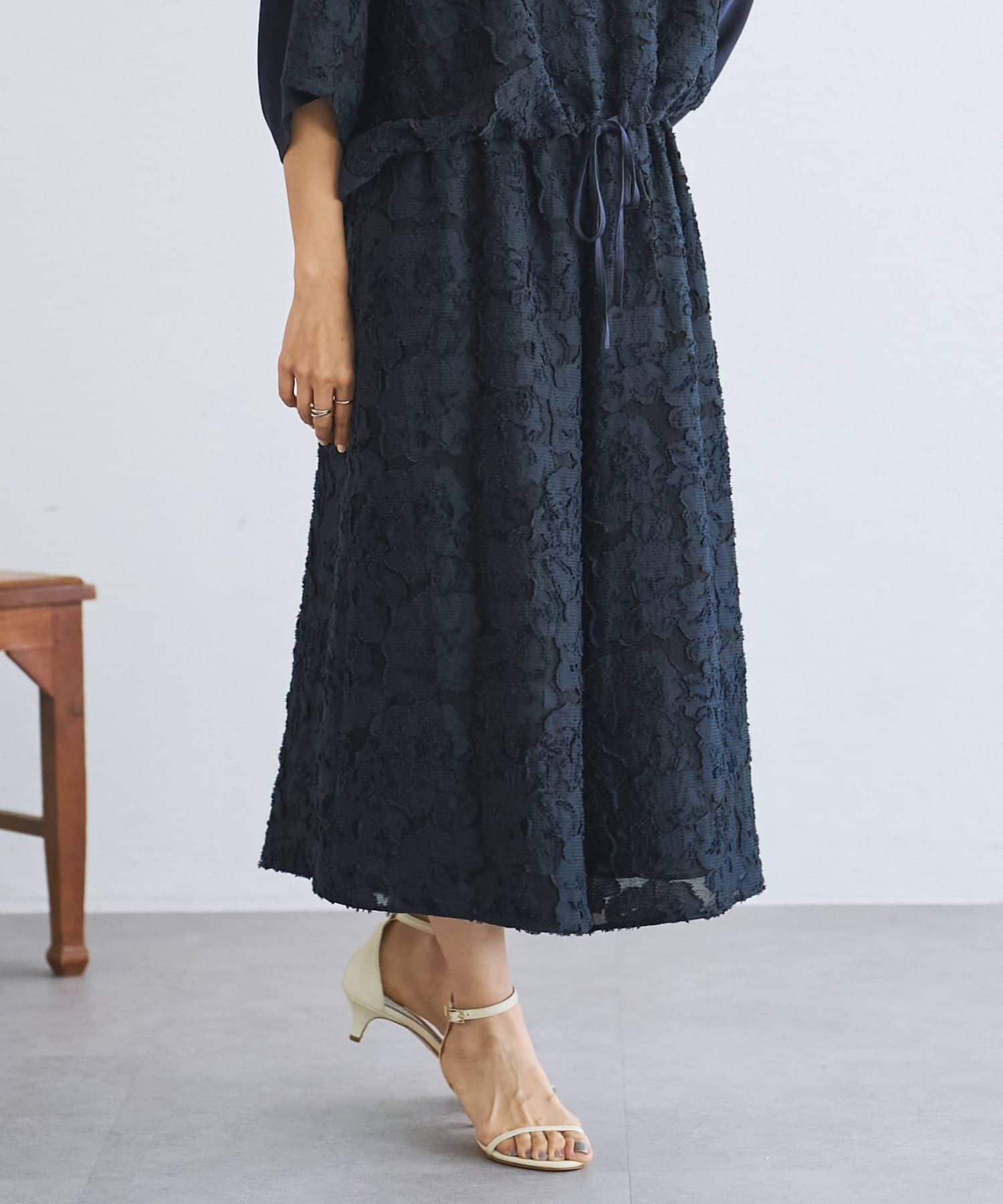 BEARDSLEY(ビアズリー) 《5/21(木)12：00予約開始》花ボーダージャガードサルエルパンツ