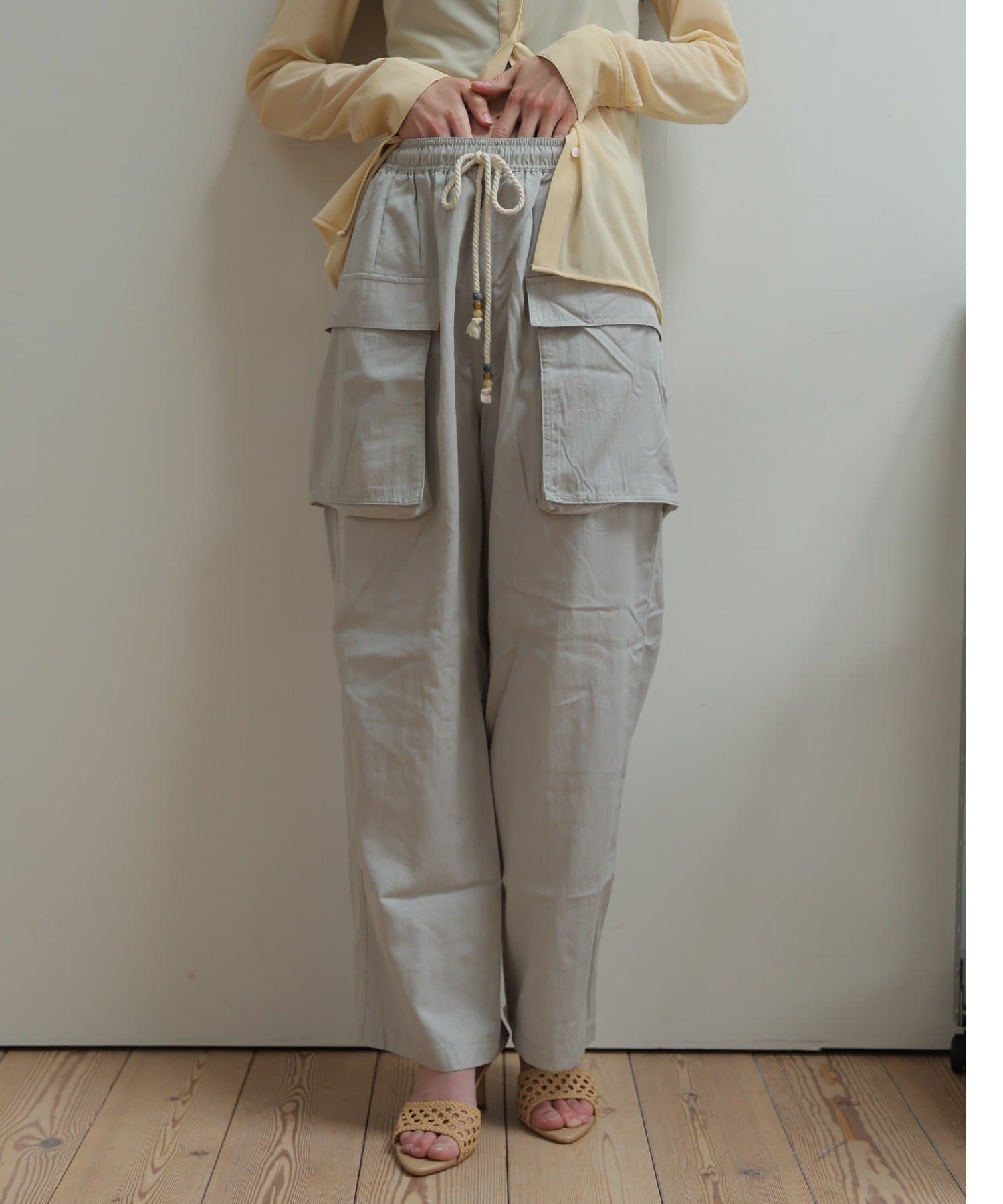 Kastane(カスタネ) 【CINAMOD】 BIG POCKET CARGO PANTS