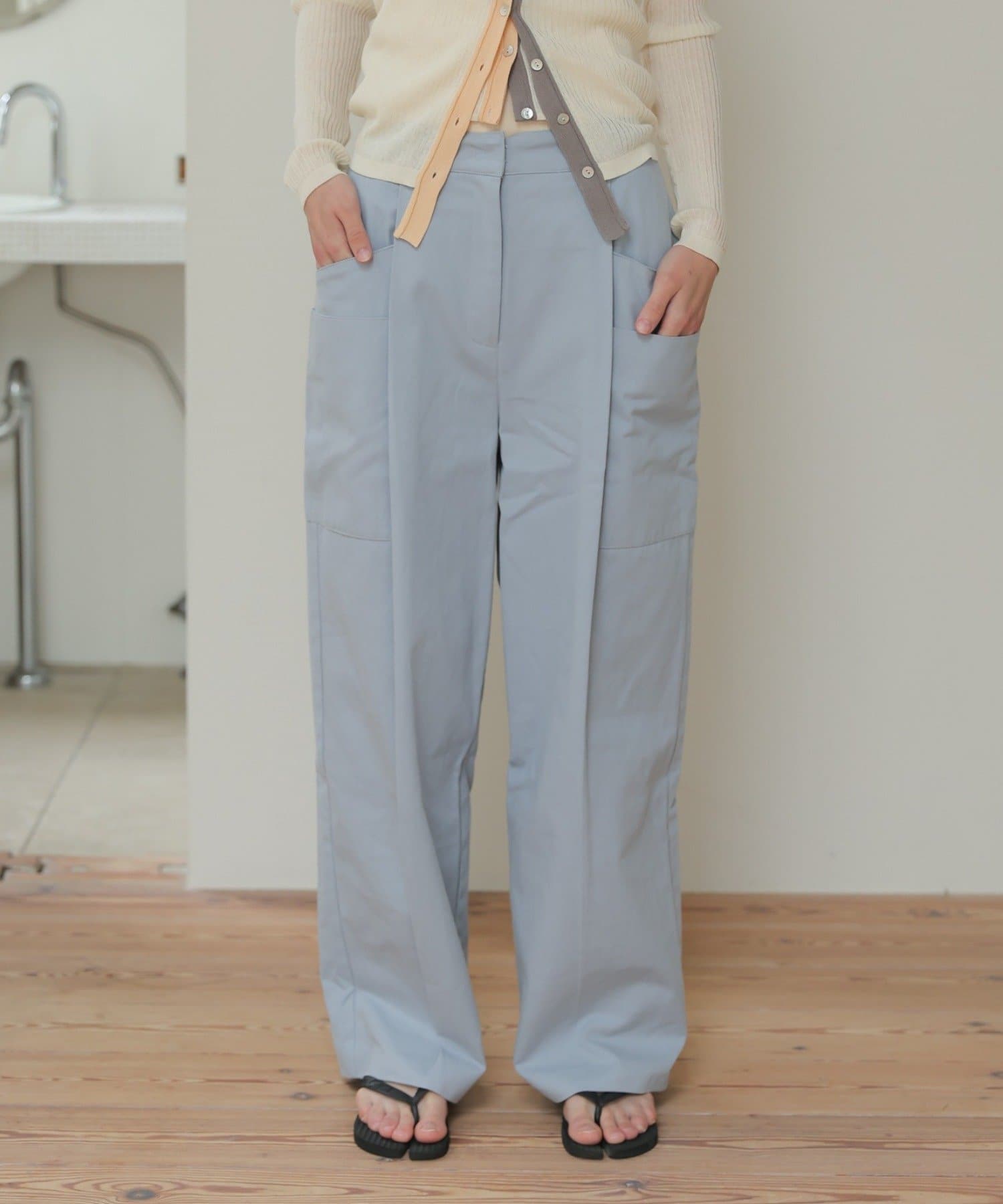 Kastane(カスタネ) 【CINAMOD】 DOUBLE POCKET SLACKS