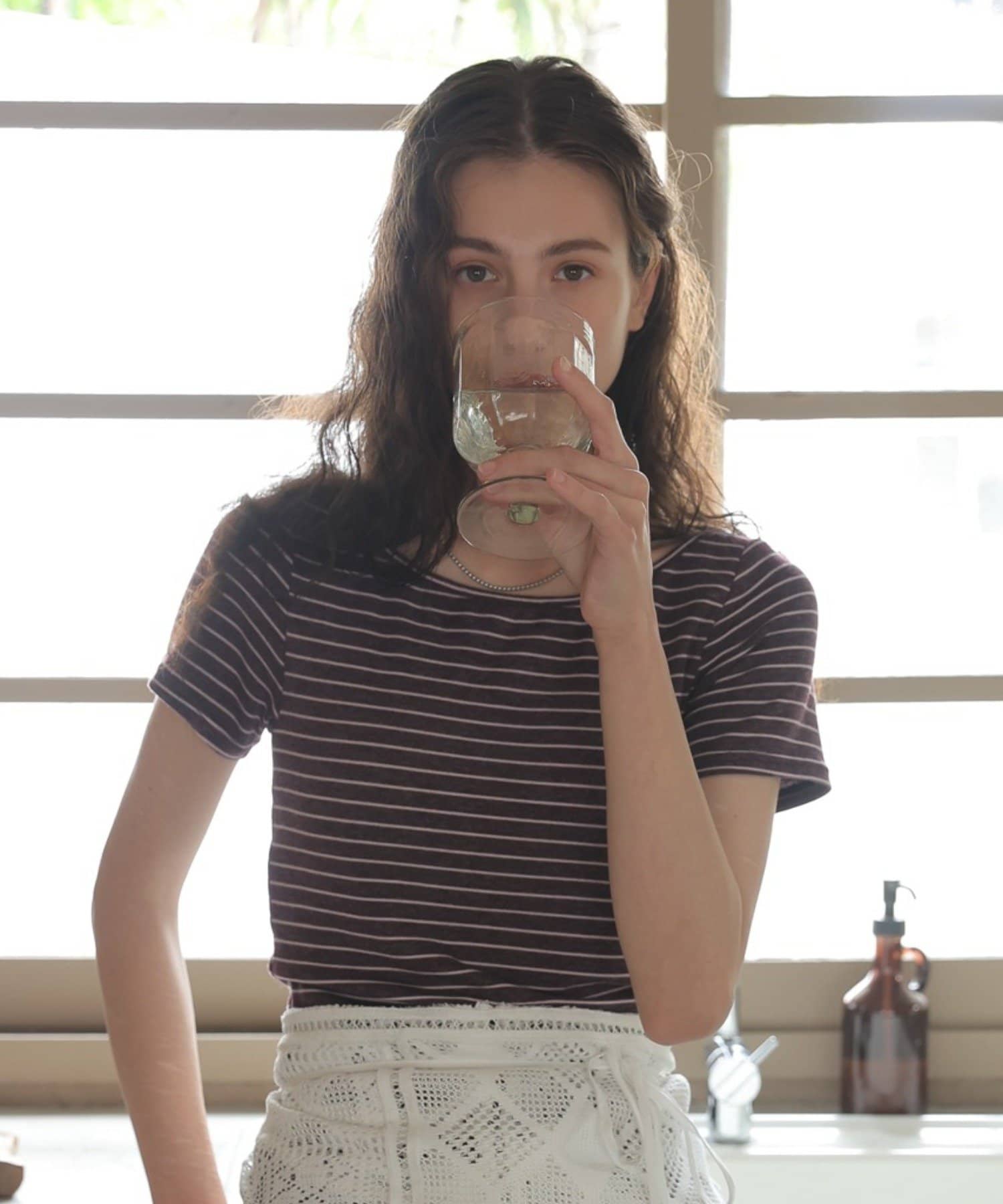 Kastane(カスタネ) 【CINAMOD】 PADDED SHORT-SLEEVE TOPS