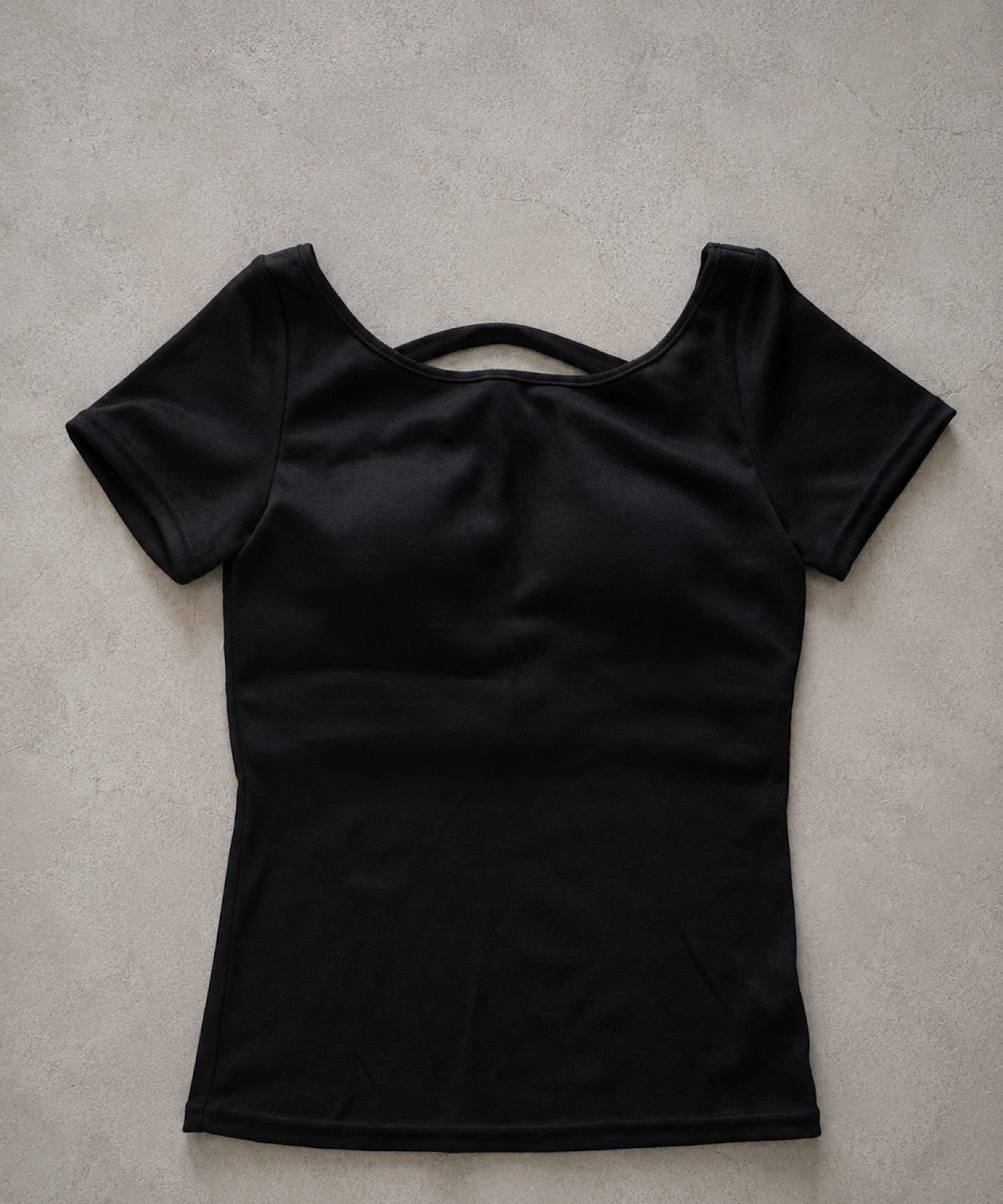 Kastane(カスタネ) 【CINAMOD】 PADDED SHORT-SLEEVE TOPS
