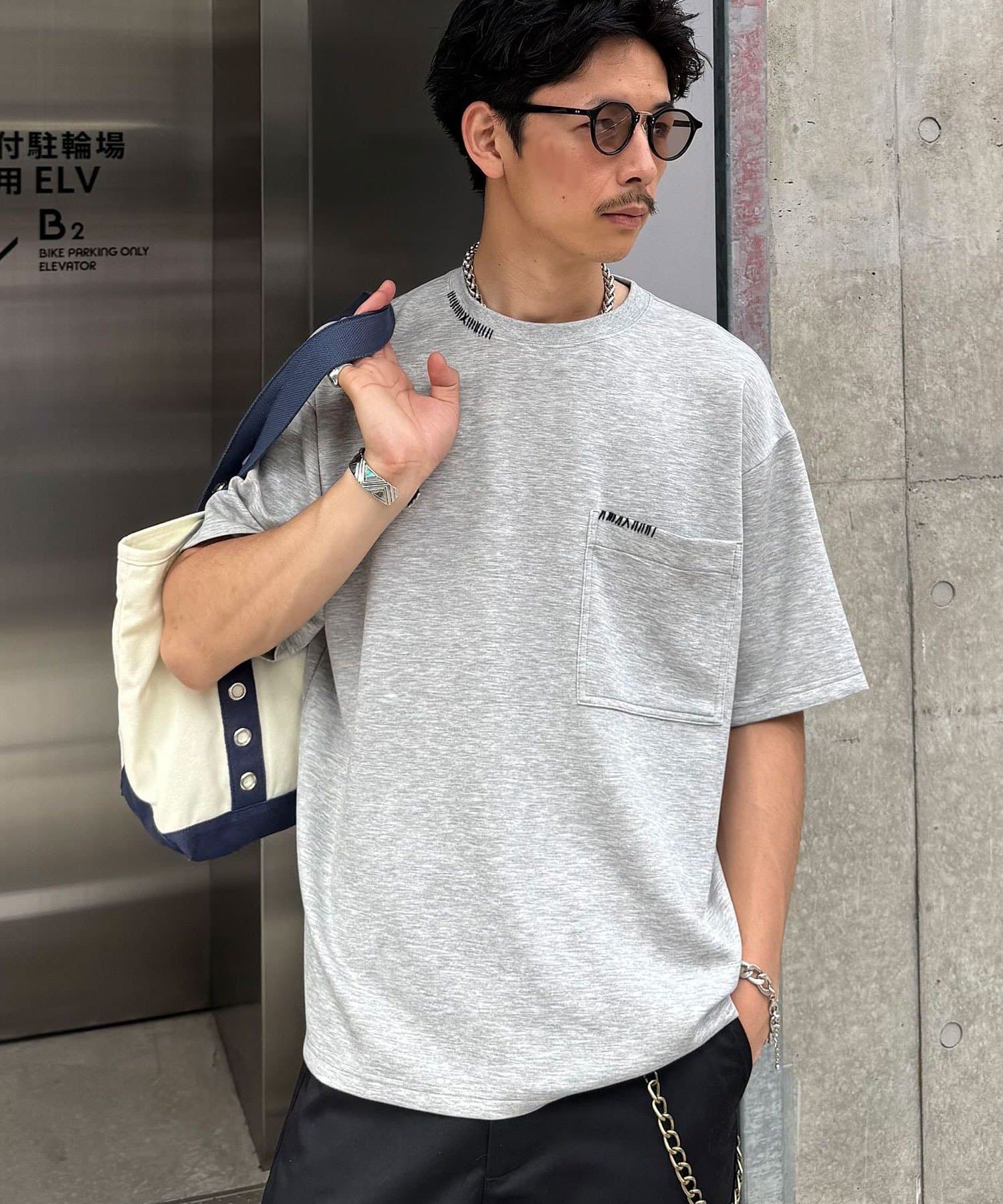 CIAOPANIC(チャオパニック) ハンドステッチポンチTシャツ