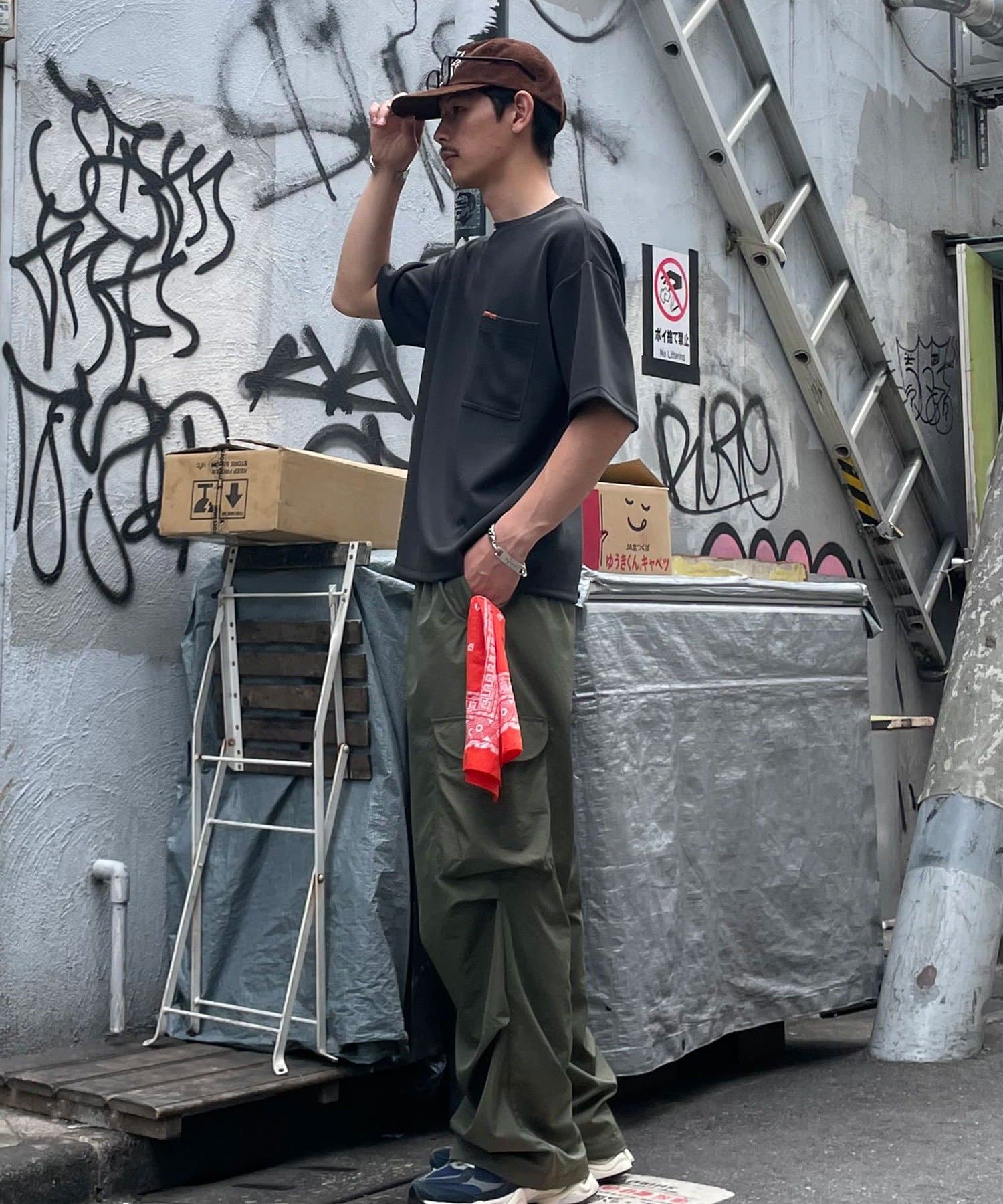 CIAOPANIC(チャオパニック) ハンドステッチポンチTシャツ