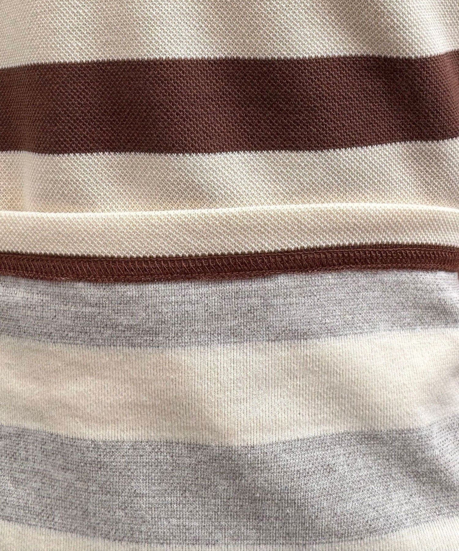 CIAOPANIC(チャオパニック) ボーダースキッパーポロシャツ
