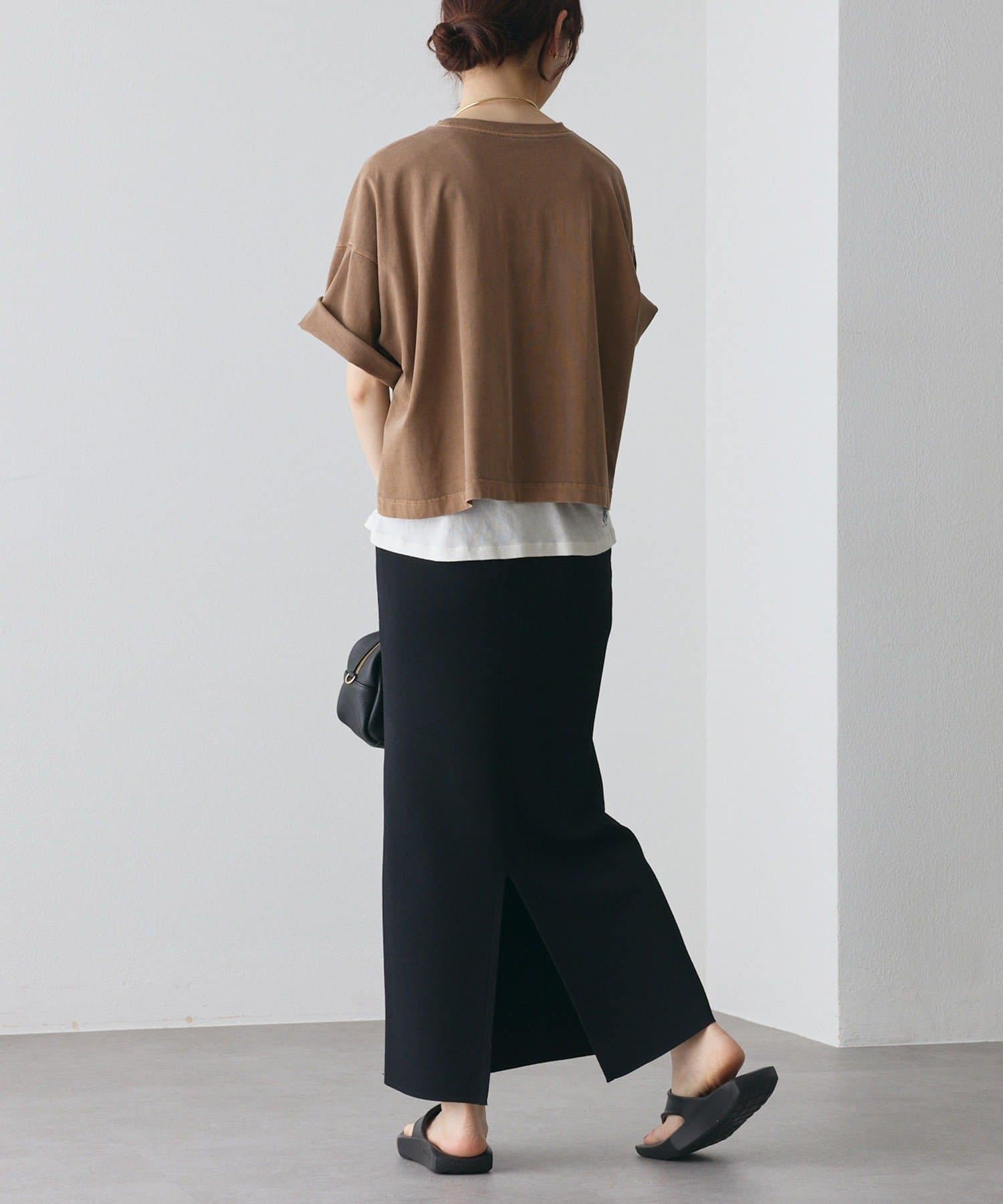 PUAL CE CIN(ピュアルセシン) 【リバイバル/新色追加】スーピマコットンBIGロゴショートTシャツ