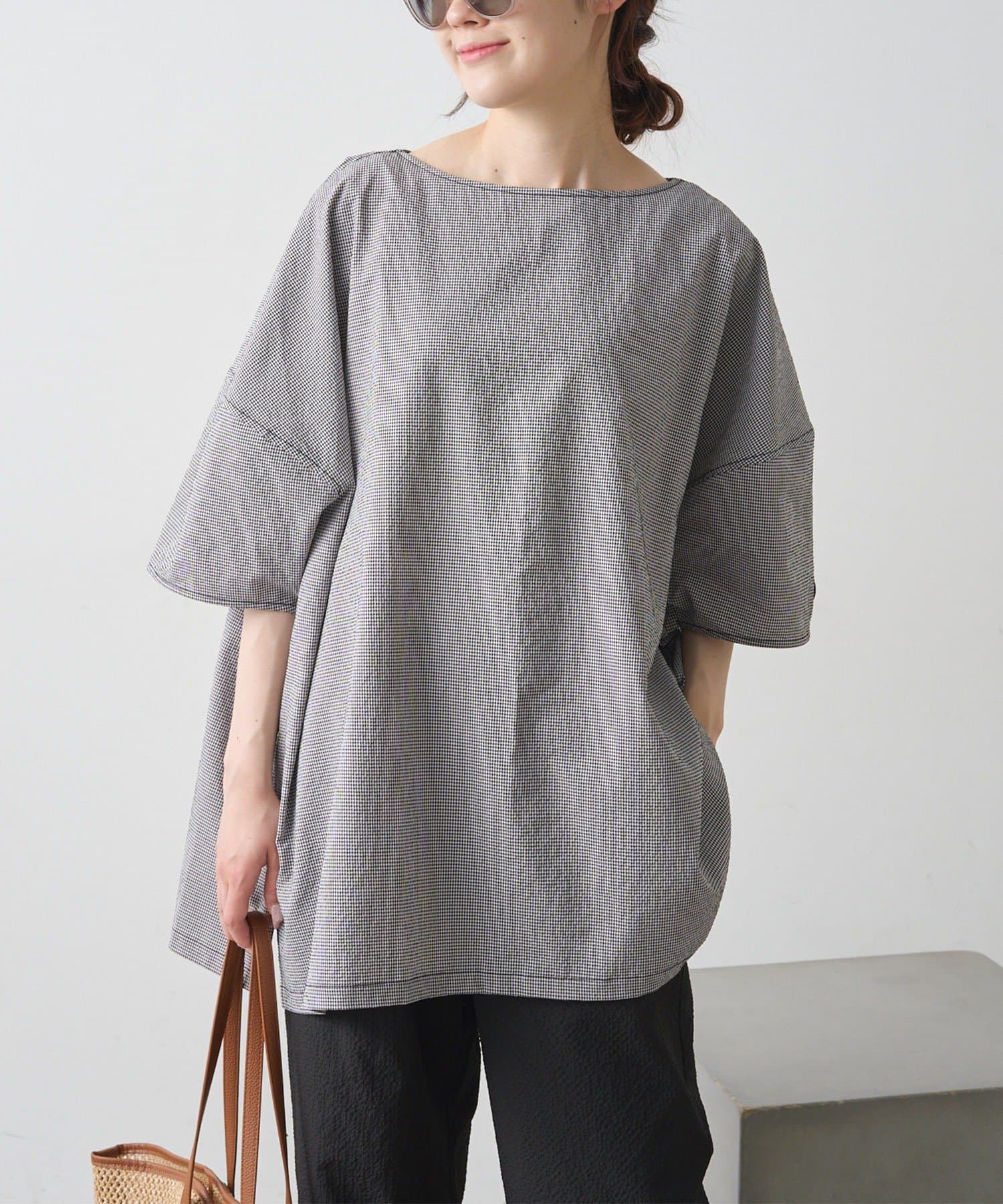 PUAL CE CIN(ピュアルセシン) 【UVカット・撥水加工/WEB限定】水陸両用チュニックラッシュガード