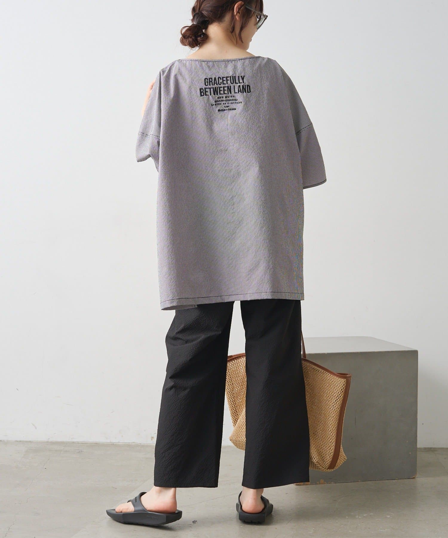 PUAL CE CIN(ピュアルセシン) 【UVカット・撥水加工/WEB限定】水陸両用チュニックラッシュガード