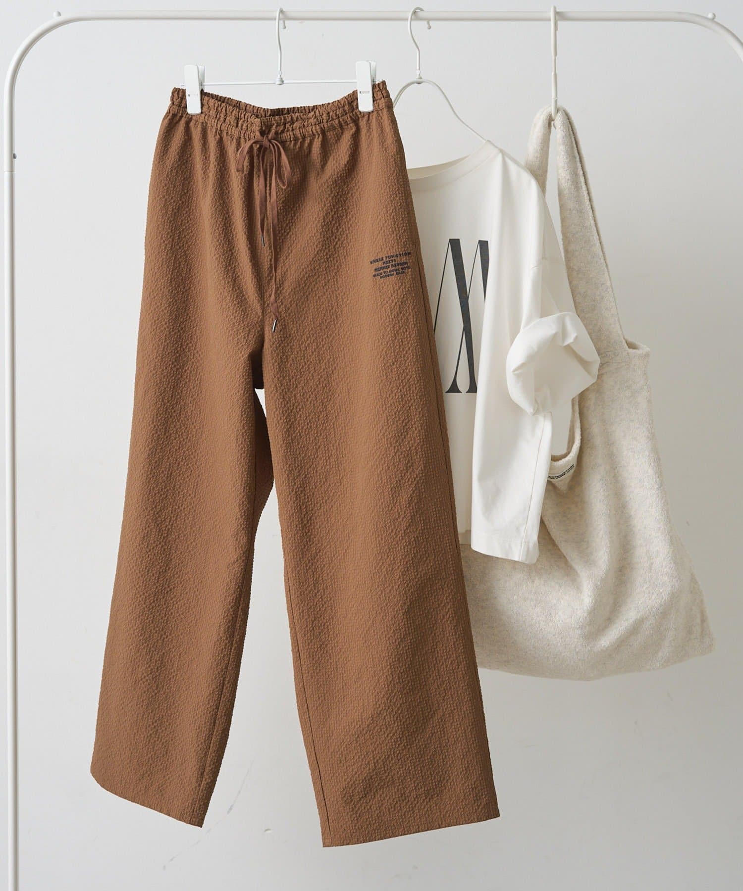 PUAL CE CIN(ピュアルセシン) 【UVカット・撥水加工/WEB限定】水陸両用ロングパンツ