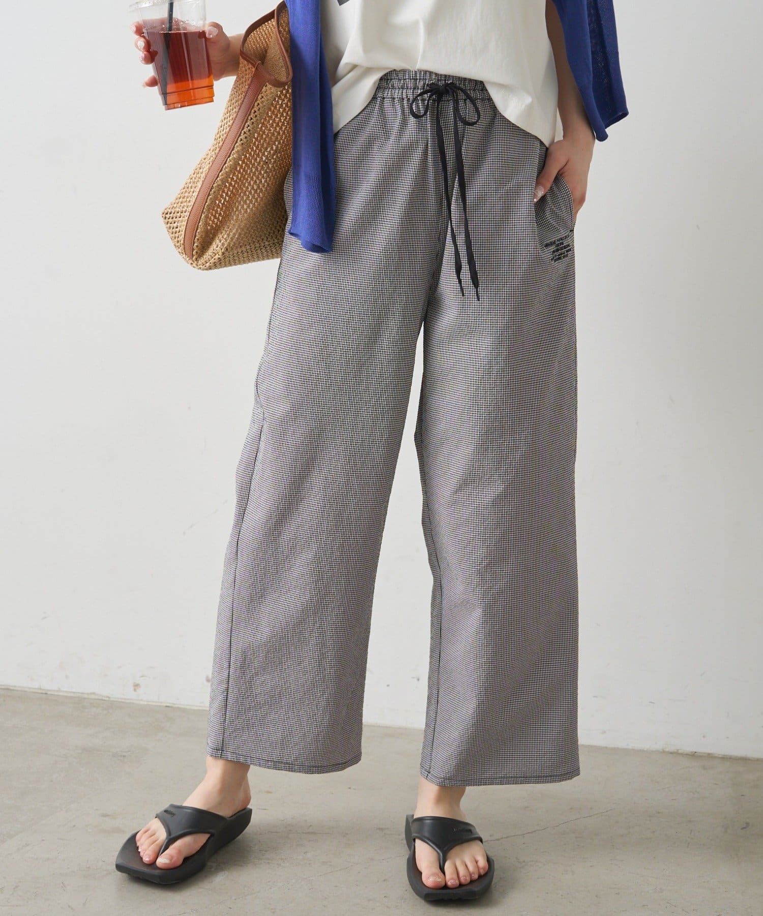 PUAL CE CIN(ピュアルセシン) 【UVカット・撥水加工/WEB限定】水陸両用ロングパンツ
