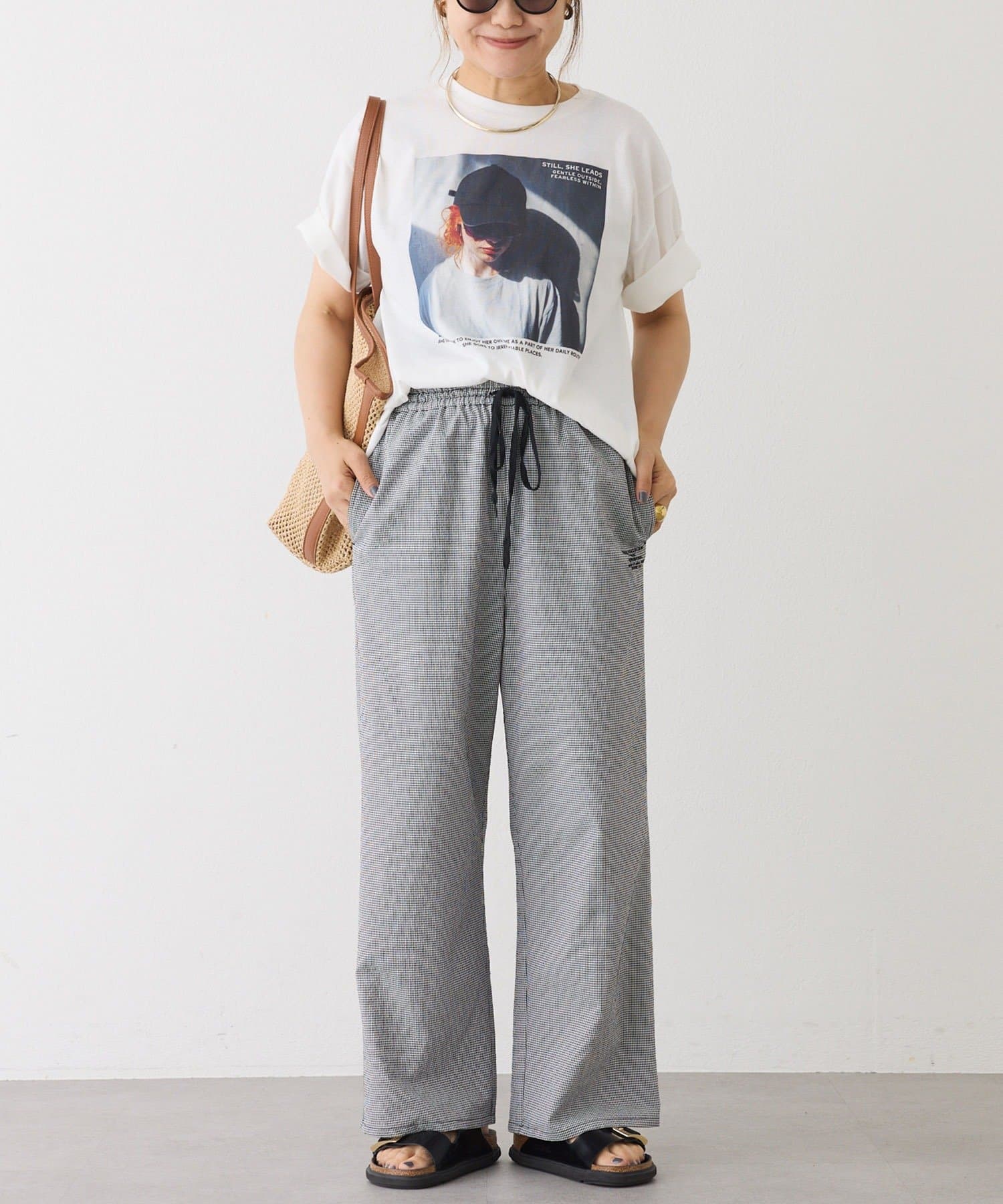PUAL CE CIN(ピュアルセシン) 【UVカット・撥水加工/WEB限定】水陸両用ロングパンツ