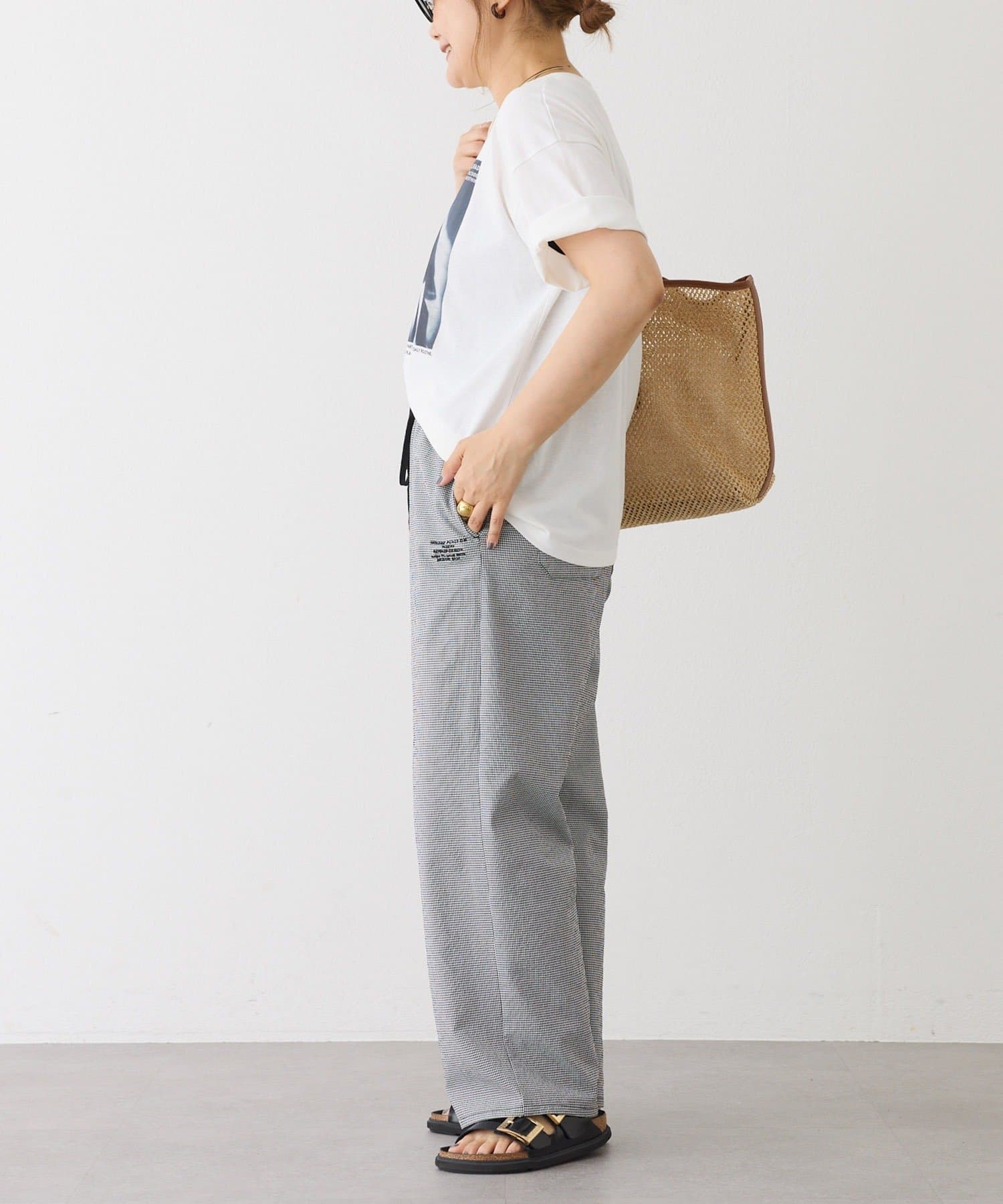 PUAL CE CIN(ピュアルセシン) 【UVカット・撥水加工/WEB限定】水陸両用ロングパンツ