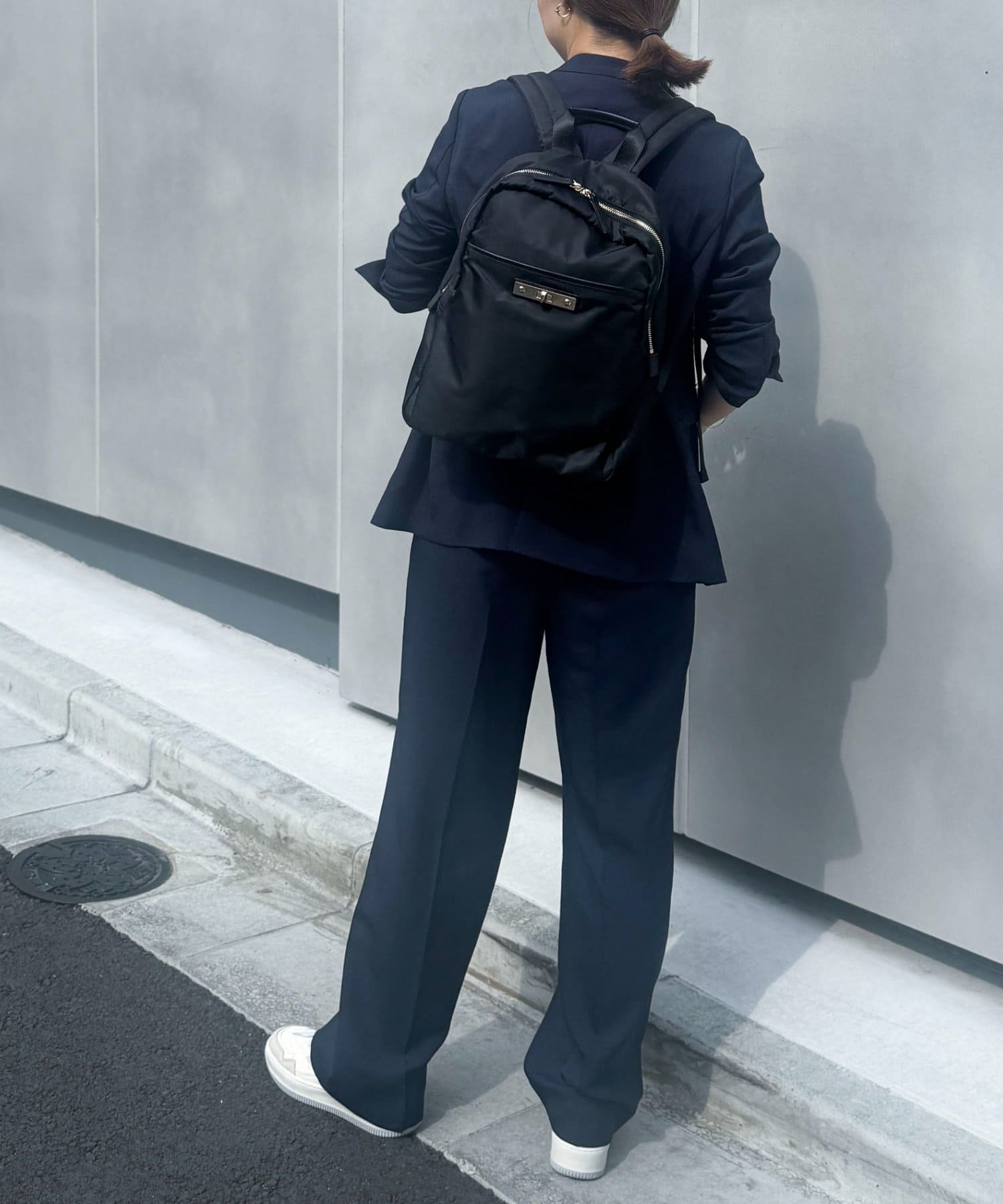 NOLLEY'S(ノーリーズ) HINERIナイロンリュックM